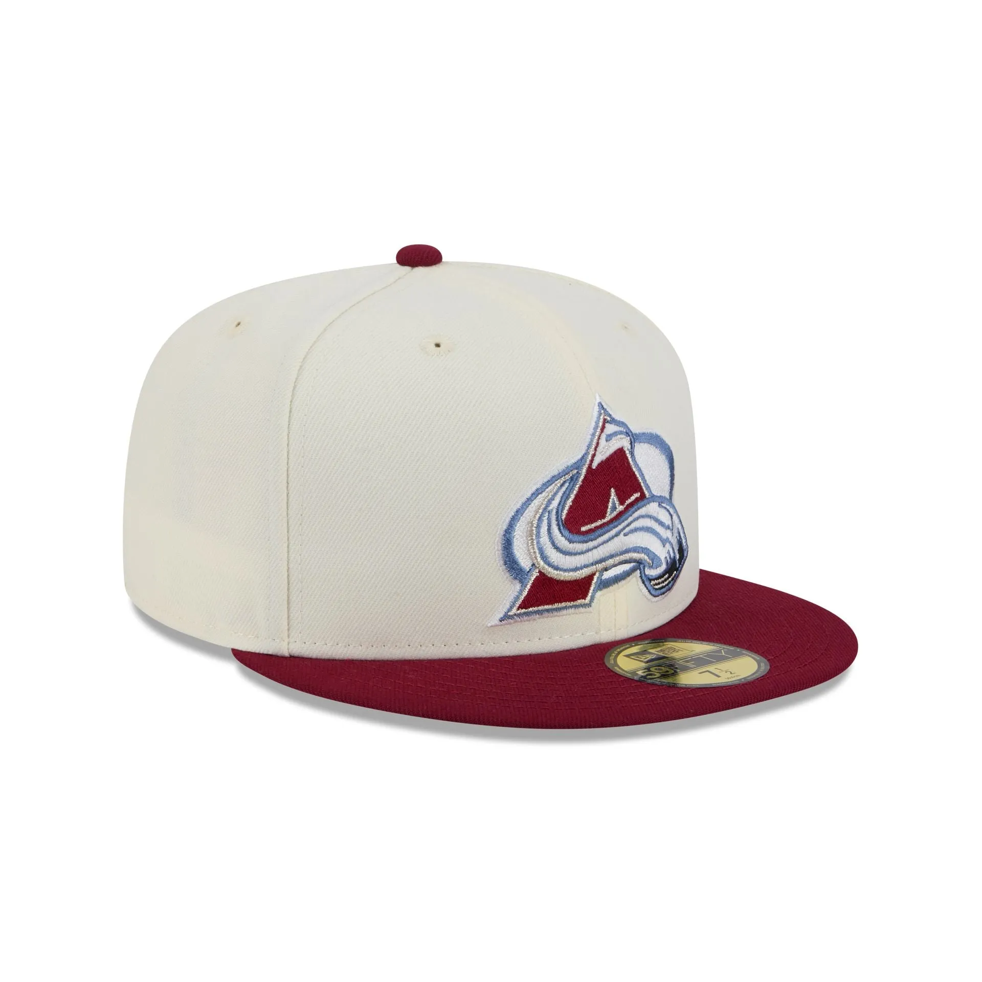 Colorado Avalanche Chrome White 59FIFTY Fitted Hat sold by New Era product image thumbnail 3