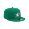 Dallas Stars Rear Wordmark 59FIFTY Fitted Hat sold by New Era