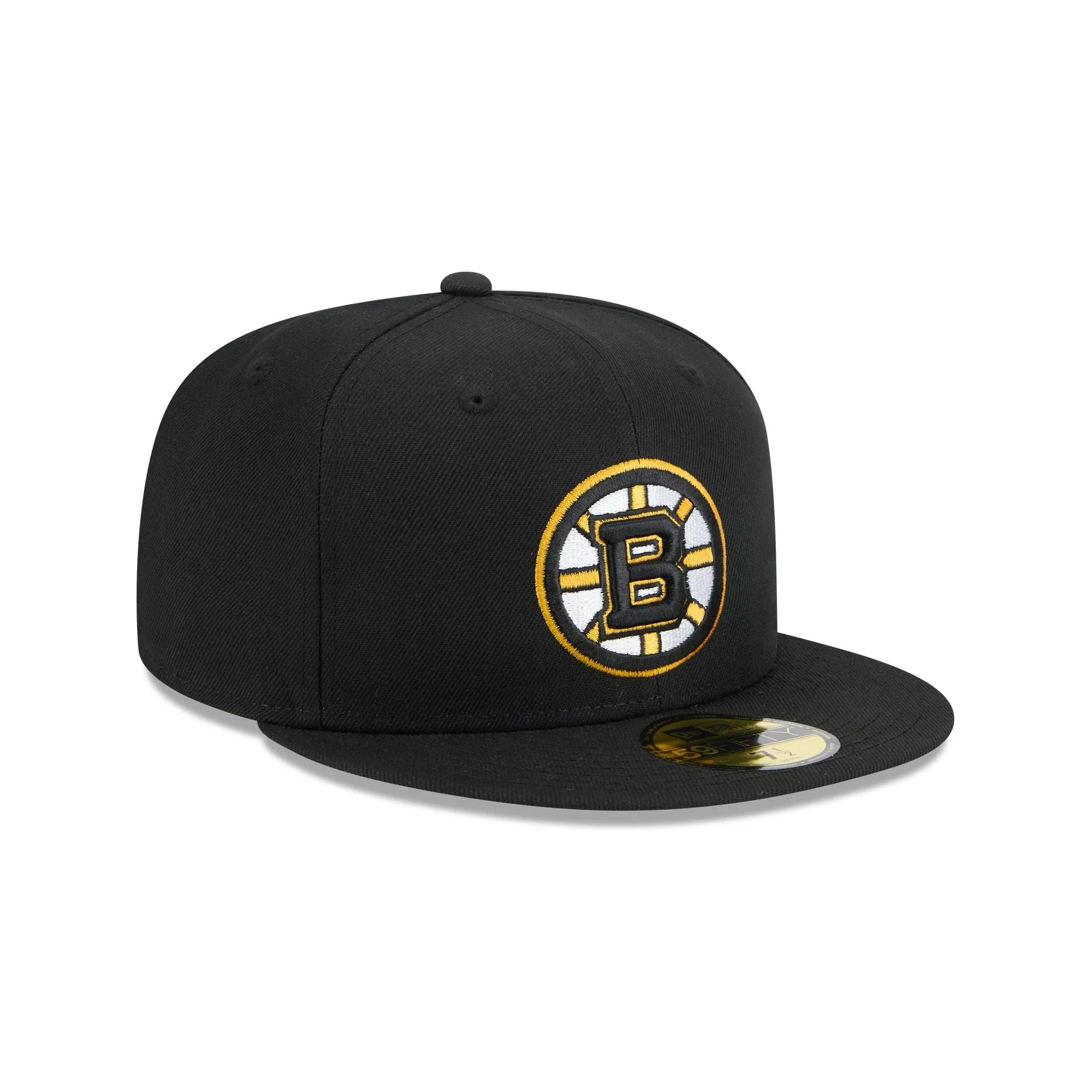 Boston Bruins Rear Wordmark 59FIFTY Fitted Hat sold by New Era product image thumbnail 3