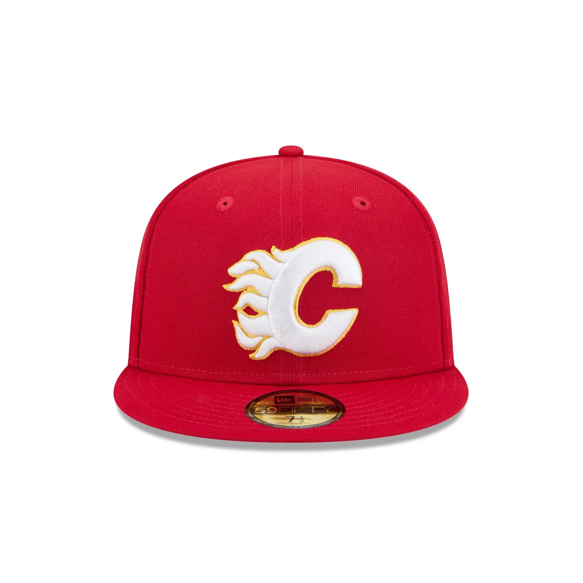 Calgary Flames Rear Wordmark 59FIFTY Fitted Hat sold by New Era product image thumbnail 2