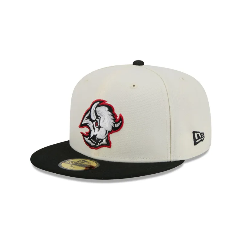 Buffalo Sabres Chrome White 59FIFTY Fitted Hat sold by New Era