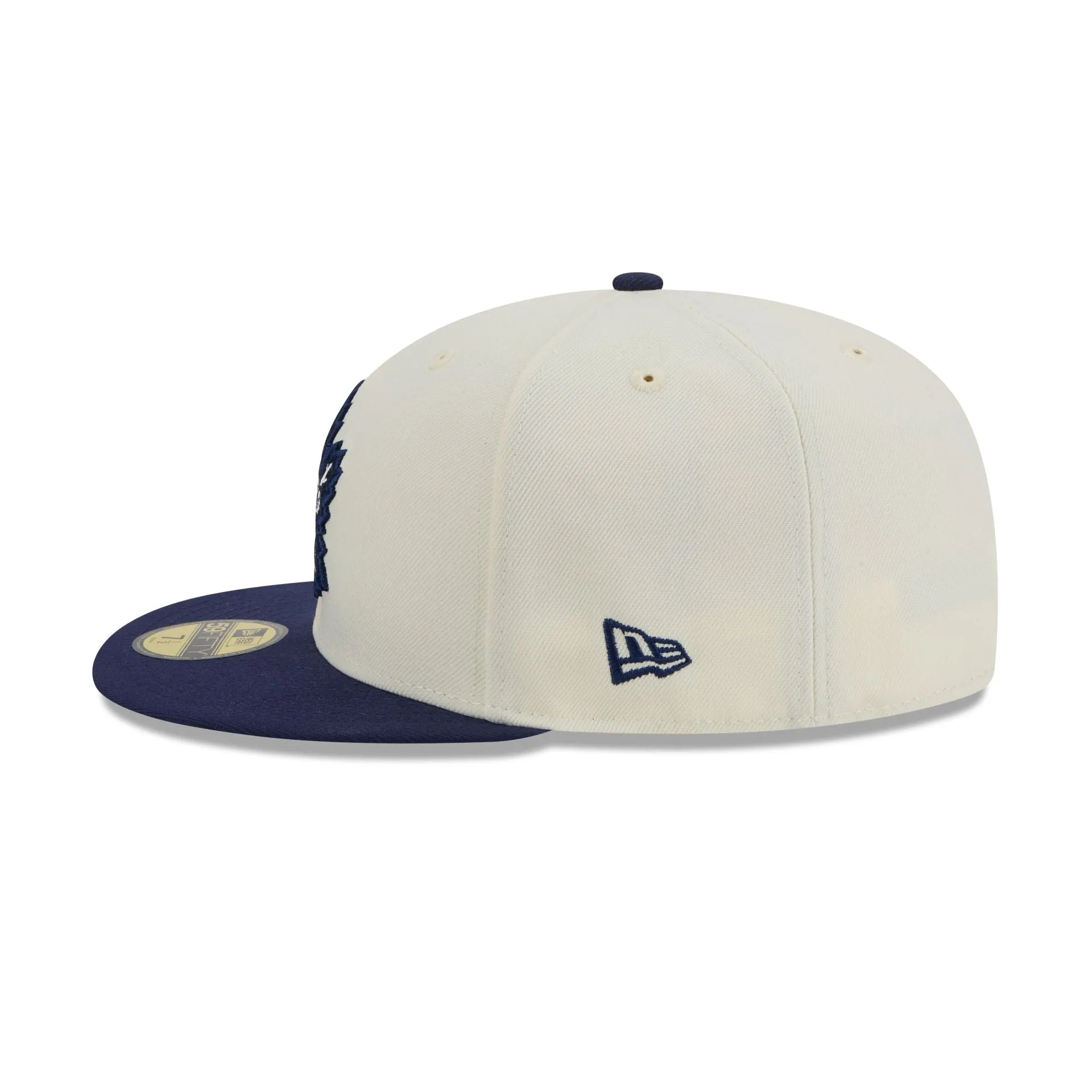Toronto Maple Leafs Chrome White 59FIFTY Fitted Hat sold by New Era product image thumbnail 4