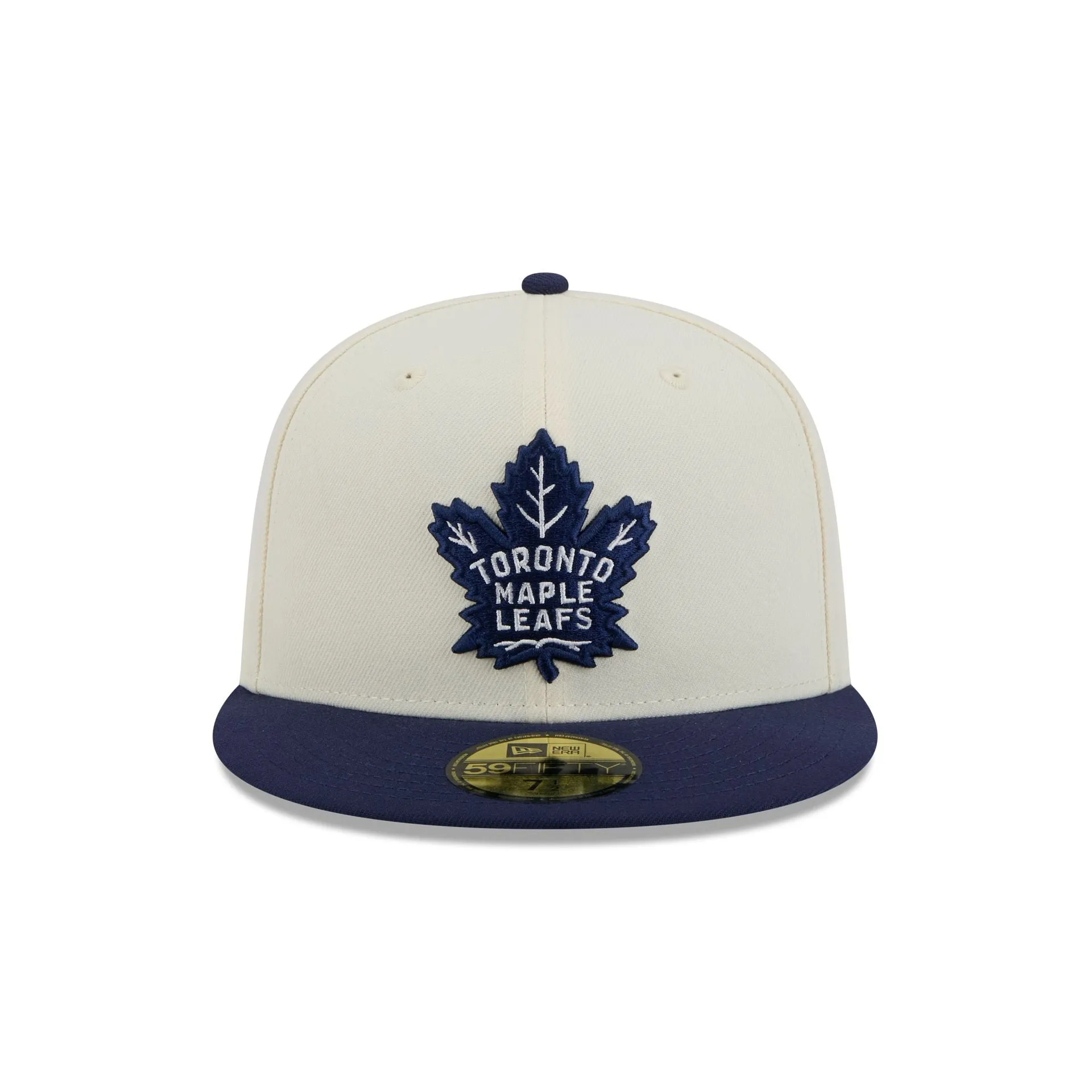 Toronto Maple Leafs Chrome White 59FIFTY Fitted Hat sold by New Era product image thumbnail 2