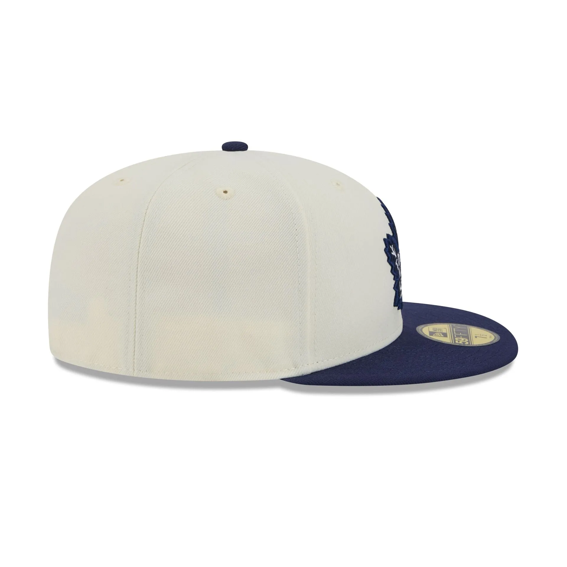 Toronto Maple Leafs Chrome White 59FIFTY Fitted Hat sold by New Era product image thumbnail 5