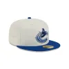 Vancouver Canucks Chrome White 59FIFTY Fitted Hat sold by New Era