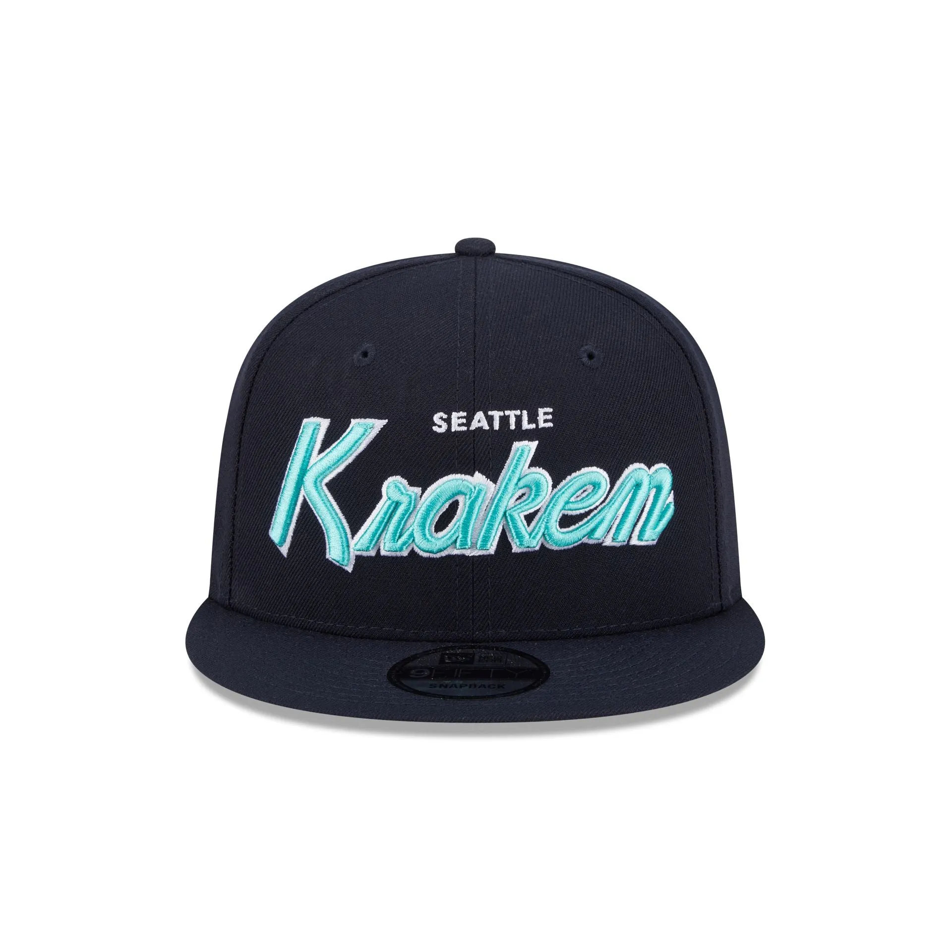 Seattle Kraken Script 9FIFTY Snapback Hat sold by New Era product image thumbnail 2