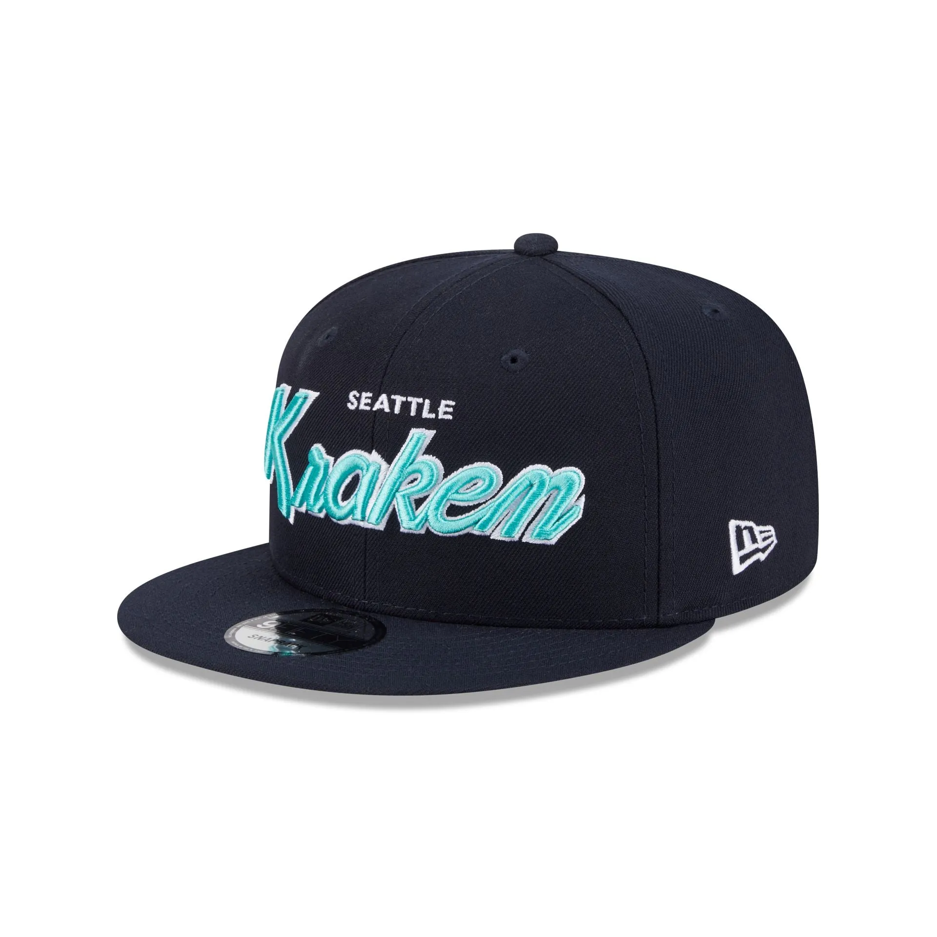 Seattle Kraken Script 9FIFTY Snapback Hat sold by New Era product image thumbnail 3