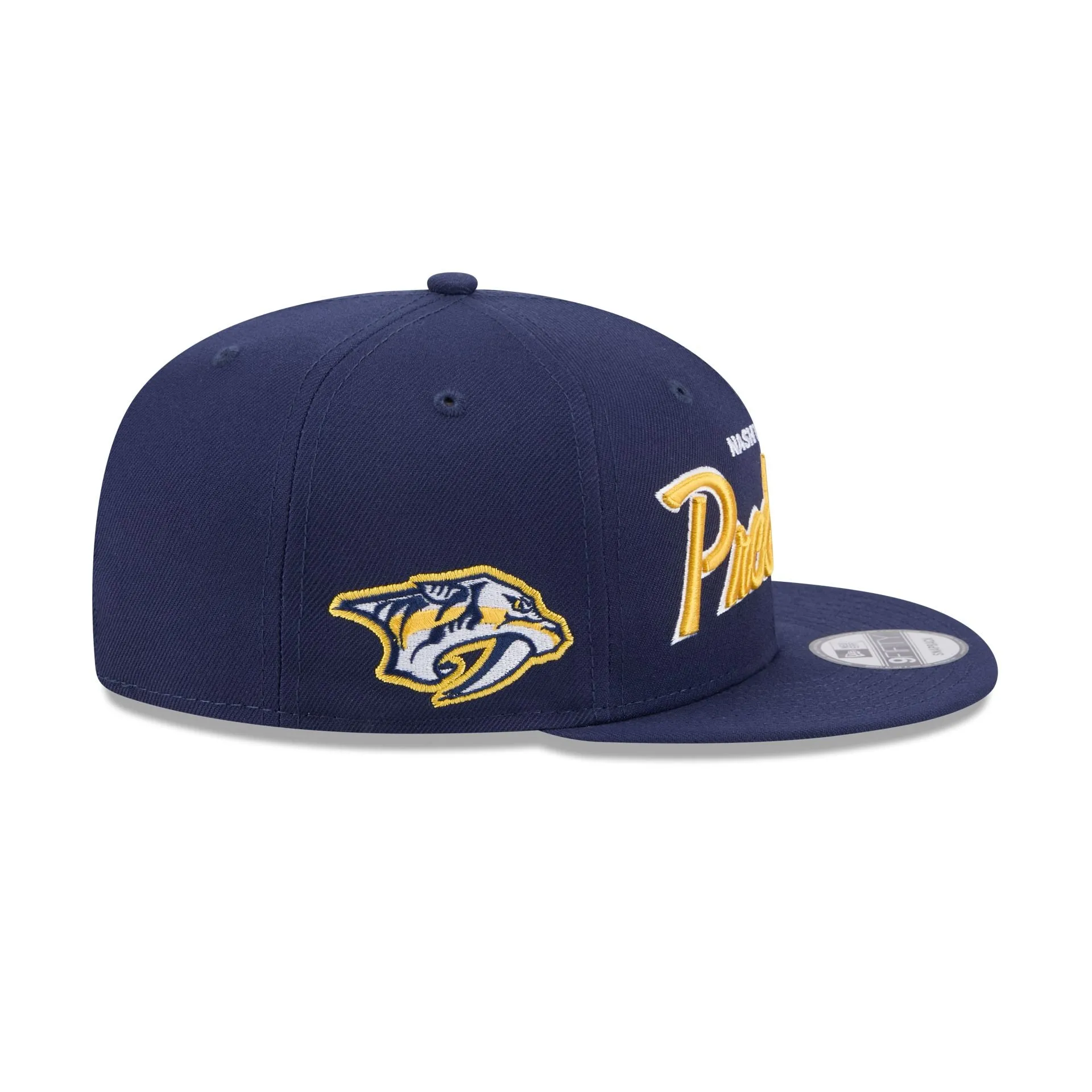 Nashville Predators Script 9FIFTY Snapback Hat sold by New Era product image thumbnail 4