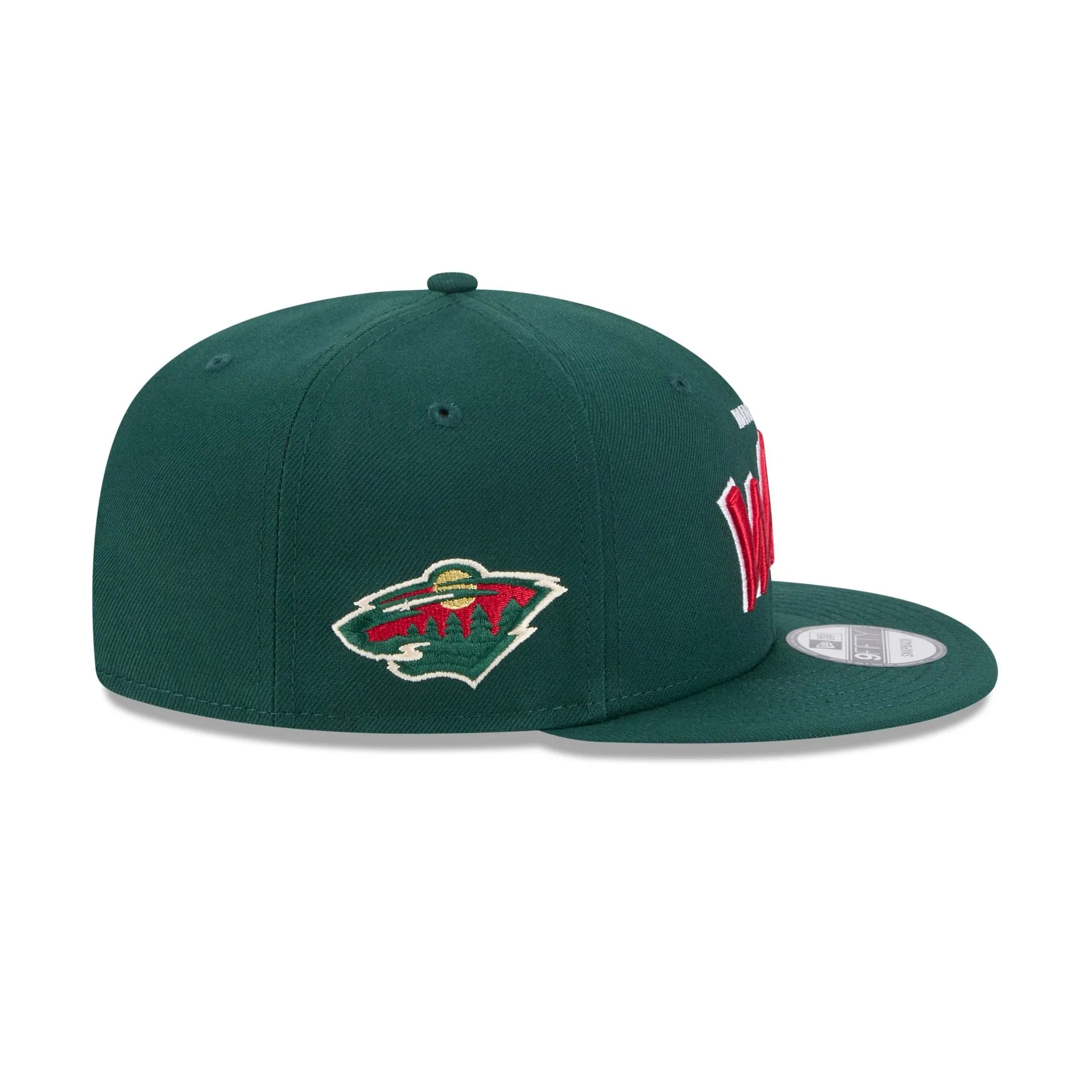 Minnesota Wild Script 9FIFTY Snapback Hat sold by New Era product image thumbnail 4