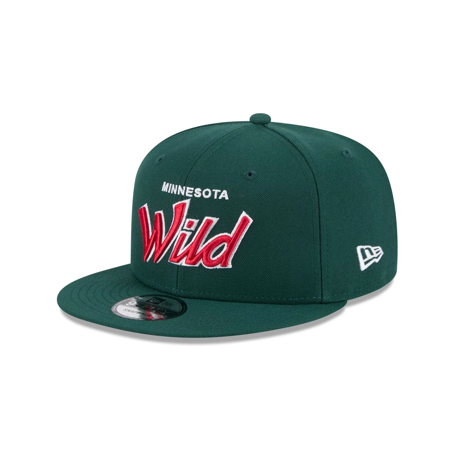Minnesota Wild Script 9FIFTY Snapback Hat sold by New Era product image thumbnail 3