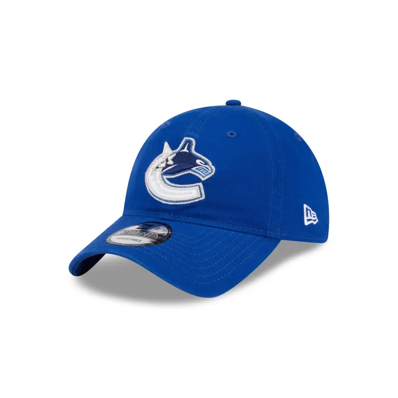 Vancouver Canucks Team Tag 9TWENTY Adjustable Hat sold by New Era