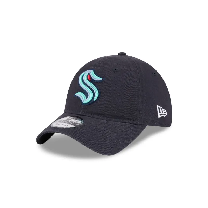 Seattle Kraken Team Tag 9TWENTY Adjustable Hat sold by New Era