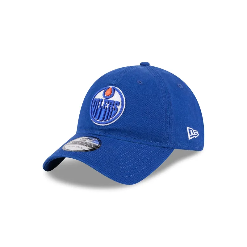 Edmonton Oilers Team Tag 9TWENTY Adjustable Hat sold by New Era