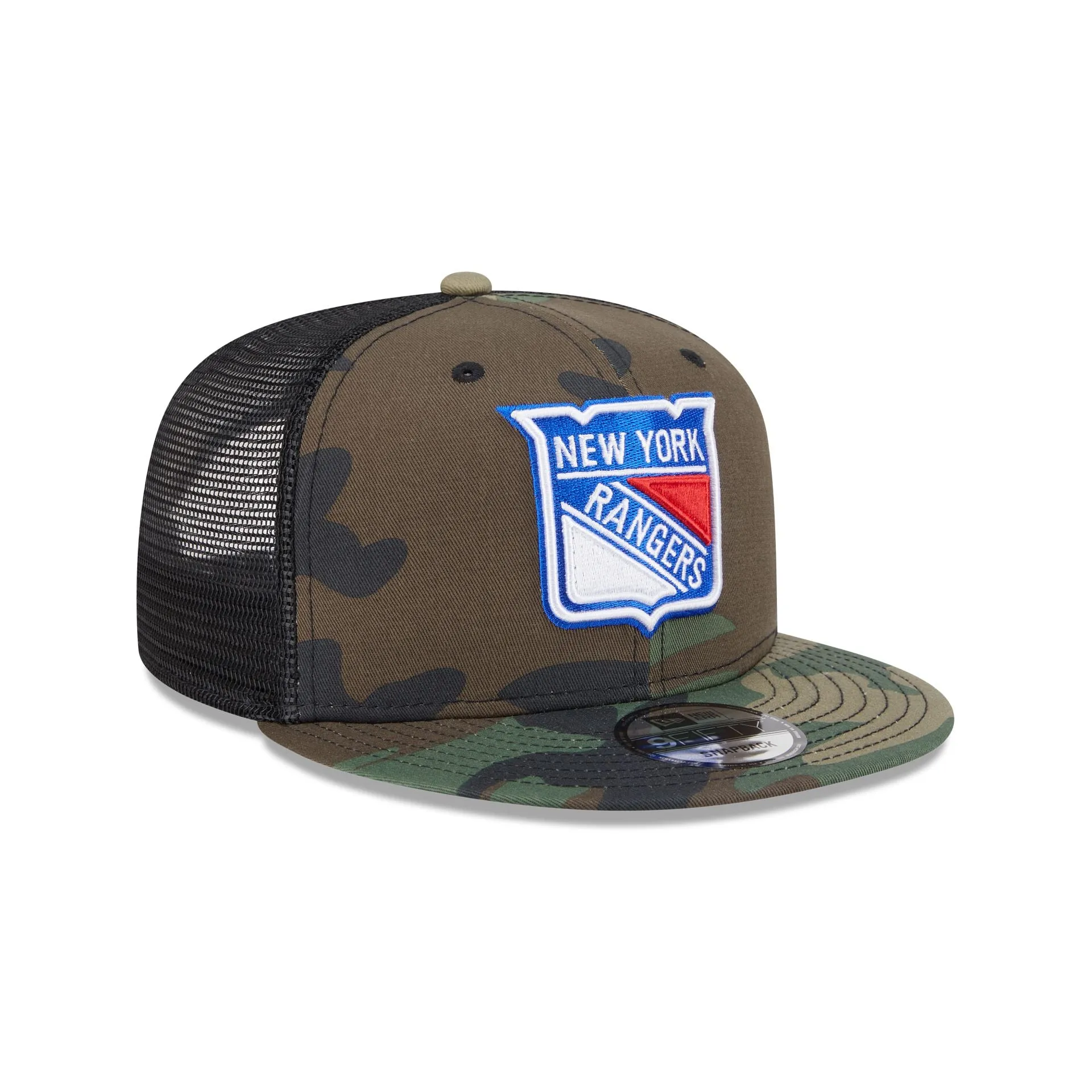 New York Rangers Camo 9FIFTY Trucker Hat sold by New Era product image thumbnail 3