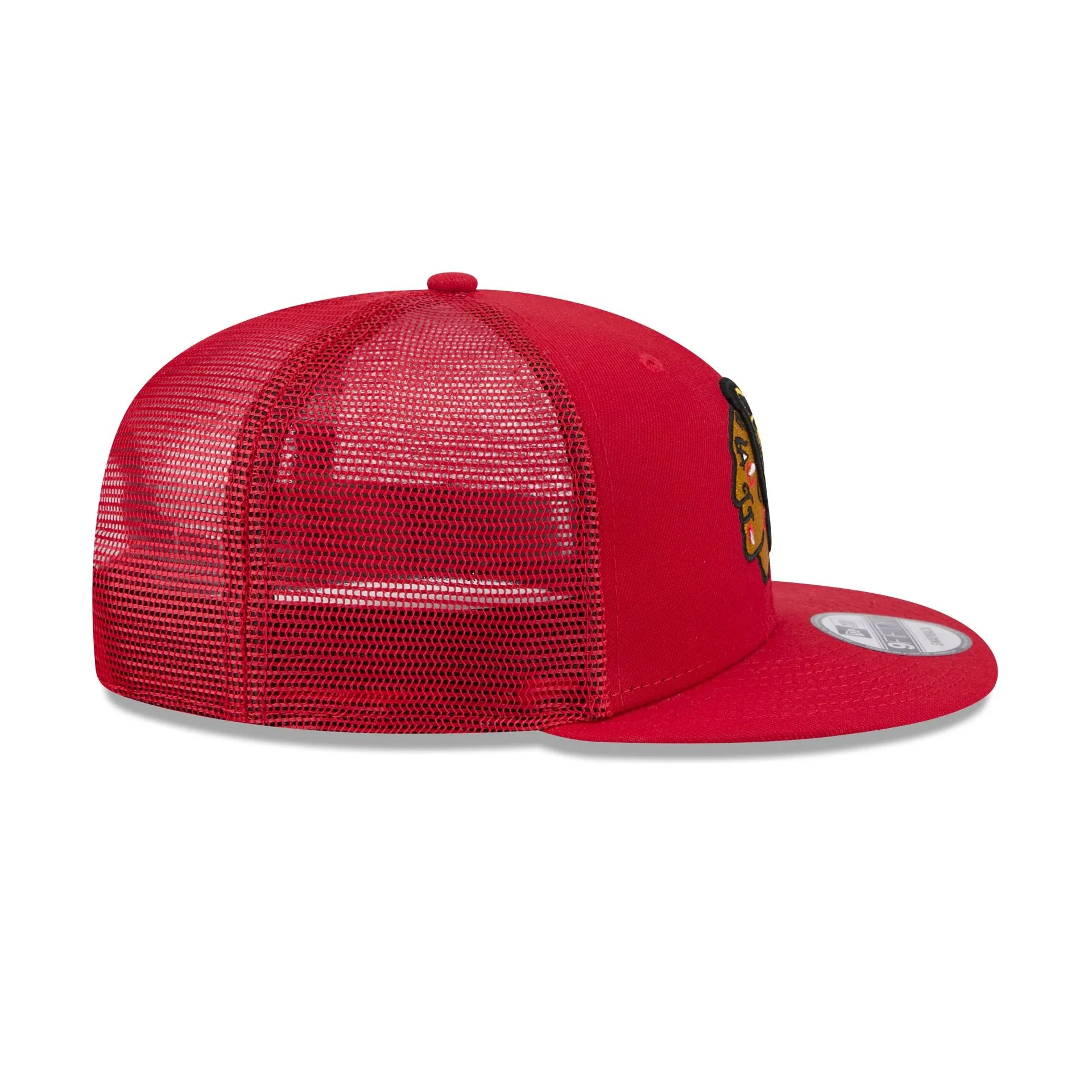 Chicago Blackhawks Team Tag 9FIFTY Trucker Hat sold by New Era product image thumbnail 5