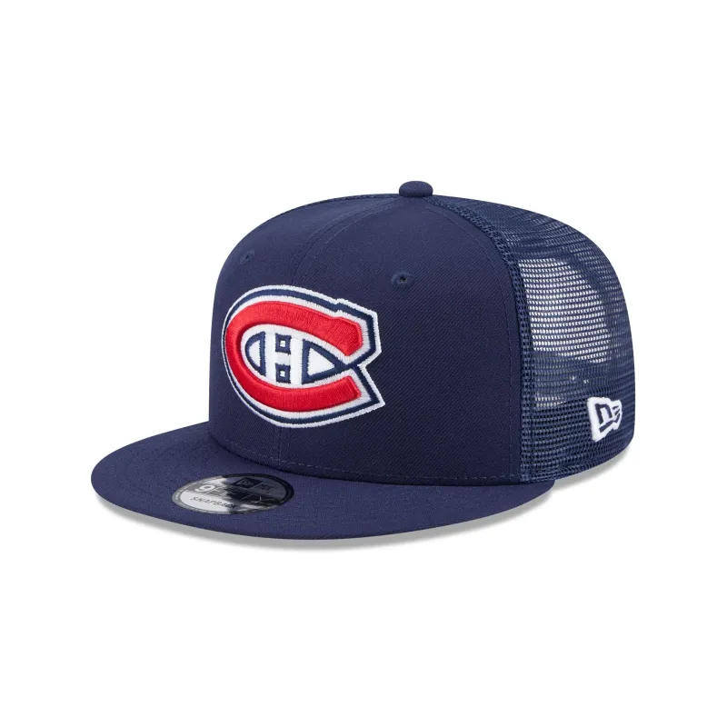Montreal Canadiens Team Tag 9FIFTY Trucker Hat sold by New Era
