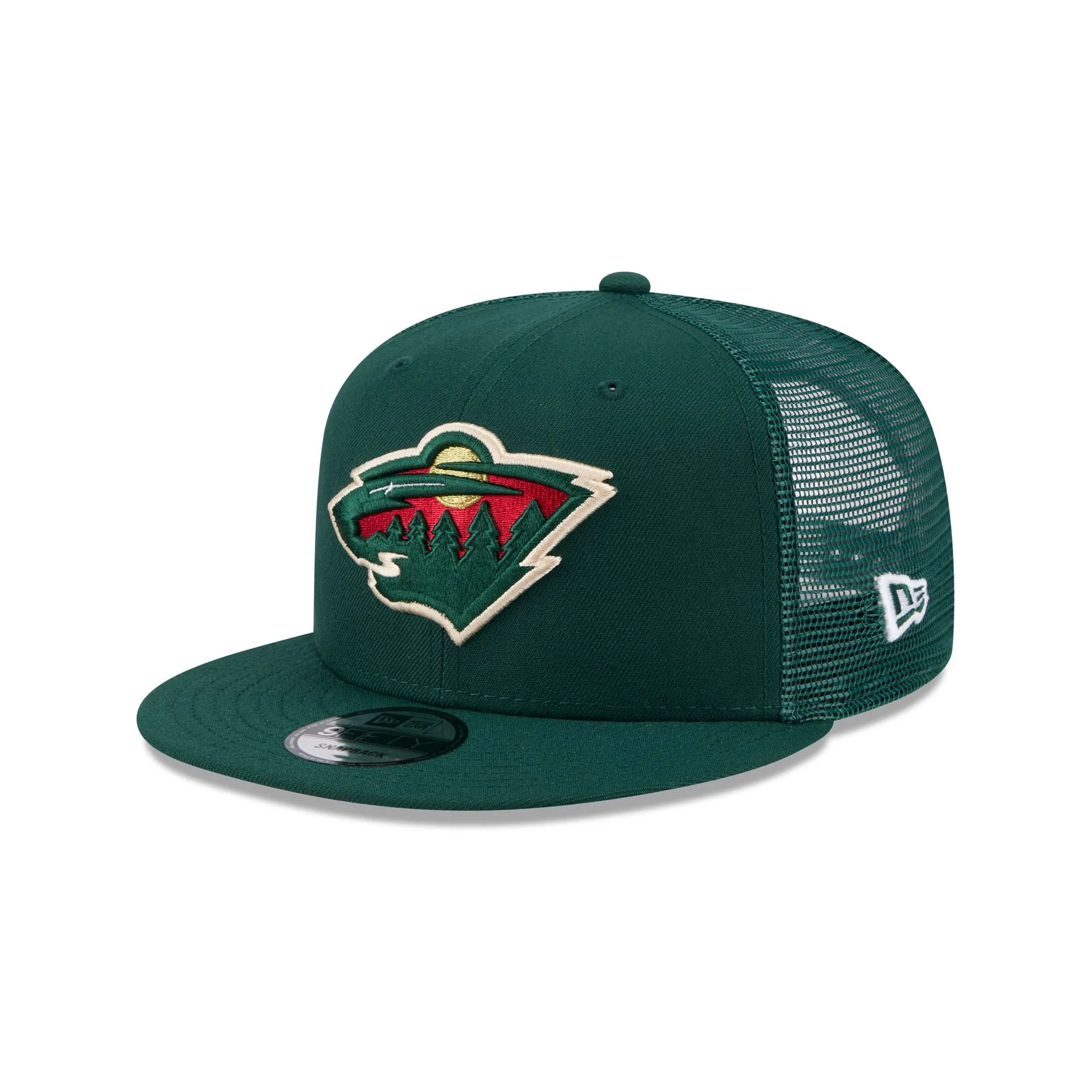 Minnesota Wild Team Tag 9FIFTY Trucker Hat sold by New Era