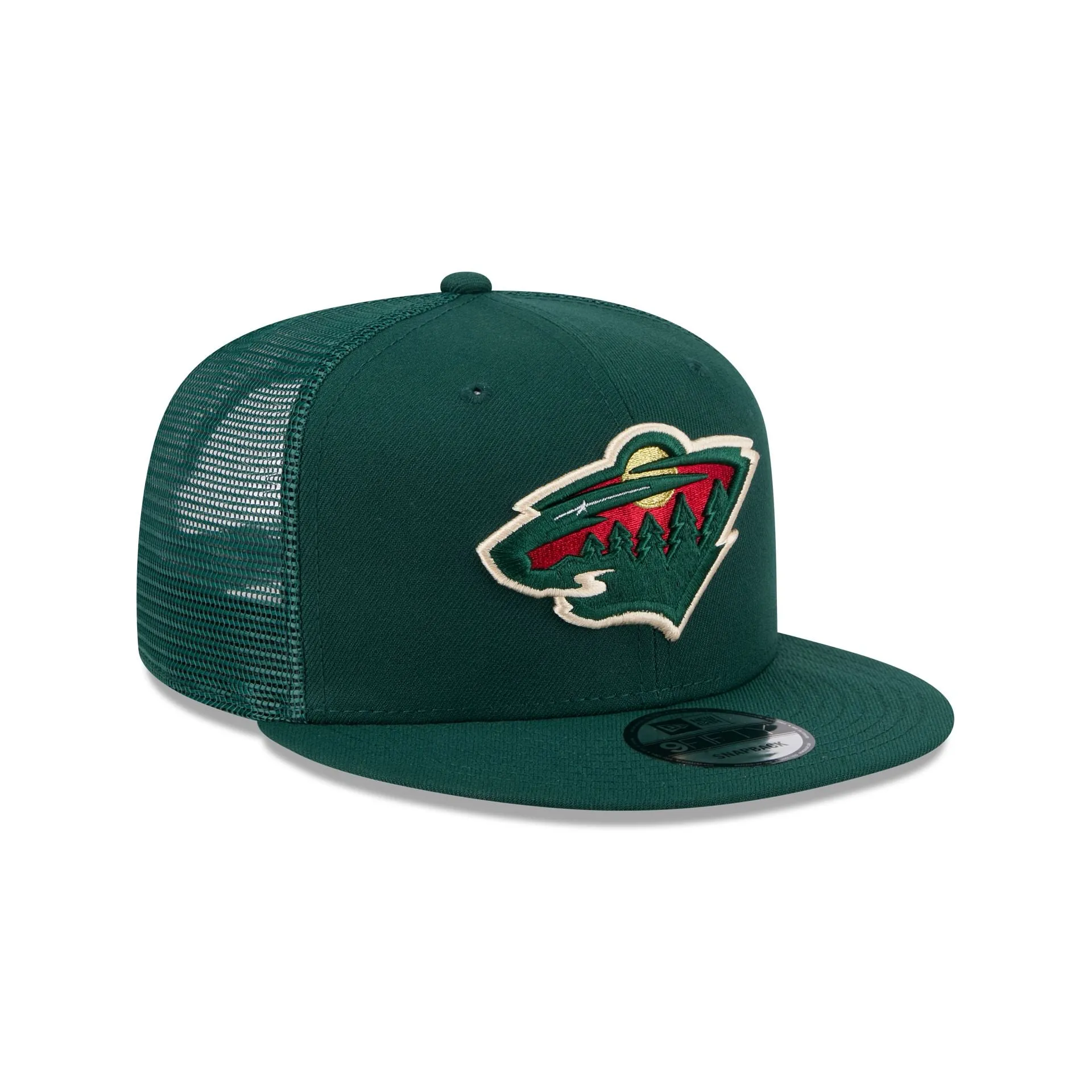Minnesota Wild Team Tag 9FIFTY Trucker Hat sold by New Era product image thumbnail 3