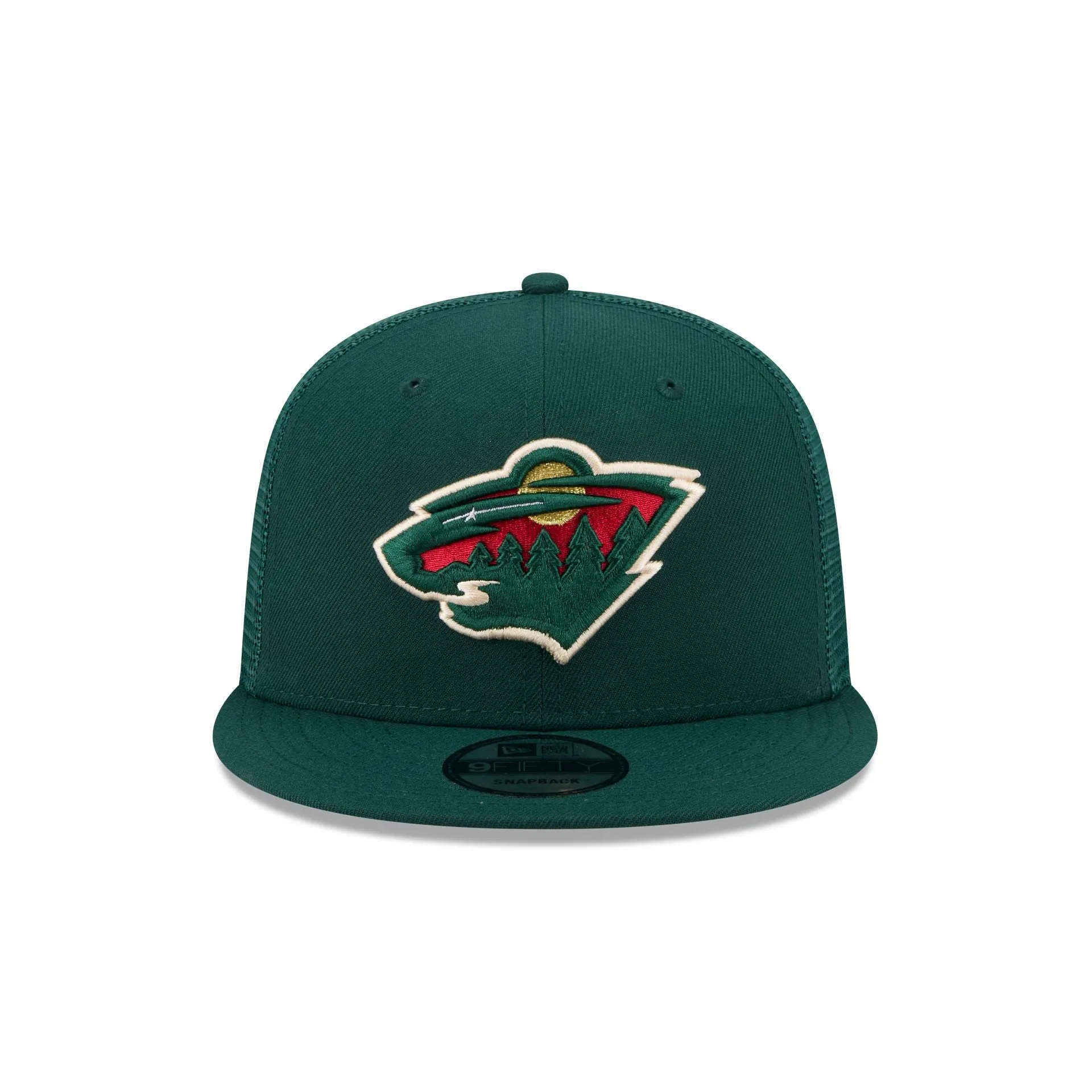 Minnesota Wild Team Tag 9FIFTY Trucker Hat sold by New Era product image thumbnail 2