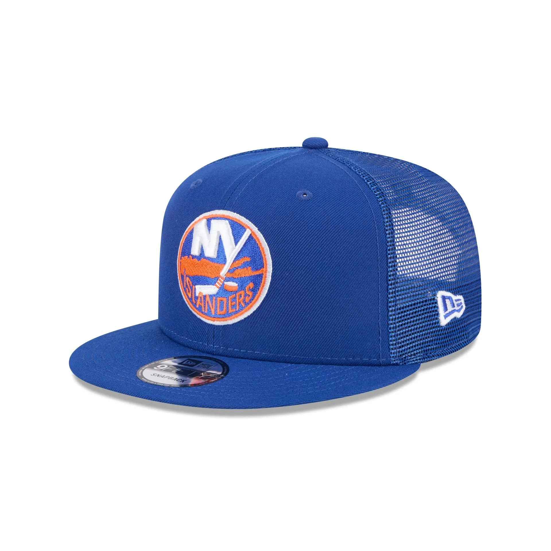 New York Islanders Team Tag 9FIFTY Trucker Hat sold by New Era