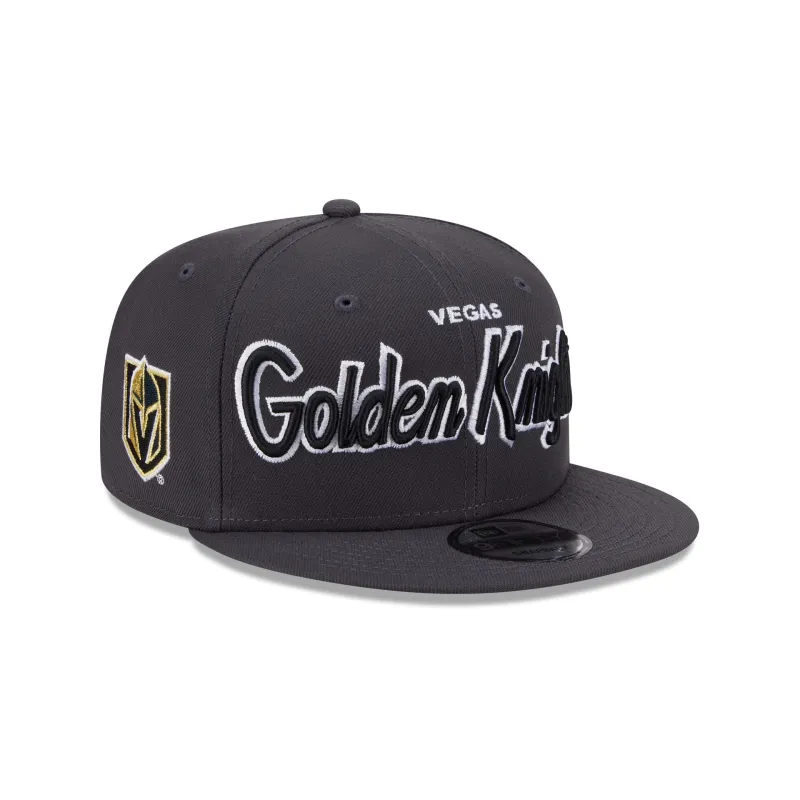 Vegas Golden Knights Script 9FIFTY Snapback Hat sold by New Era