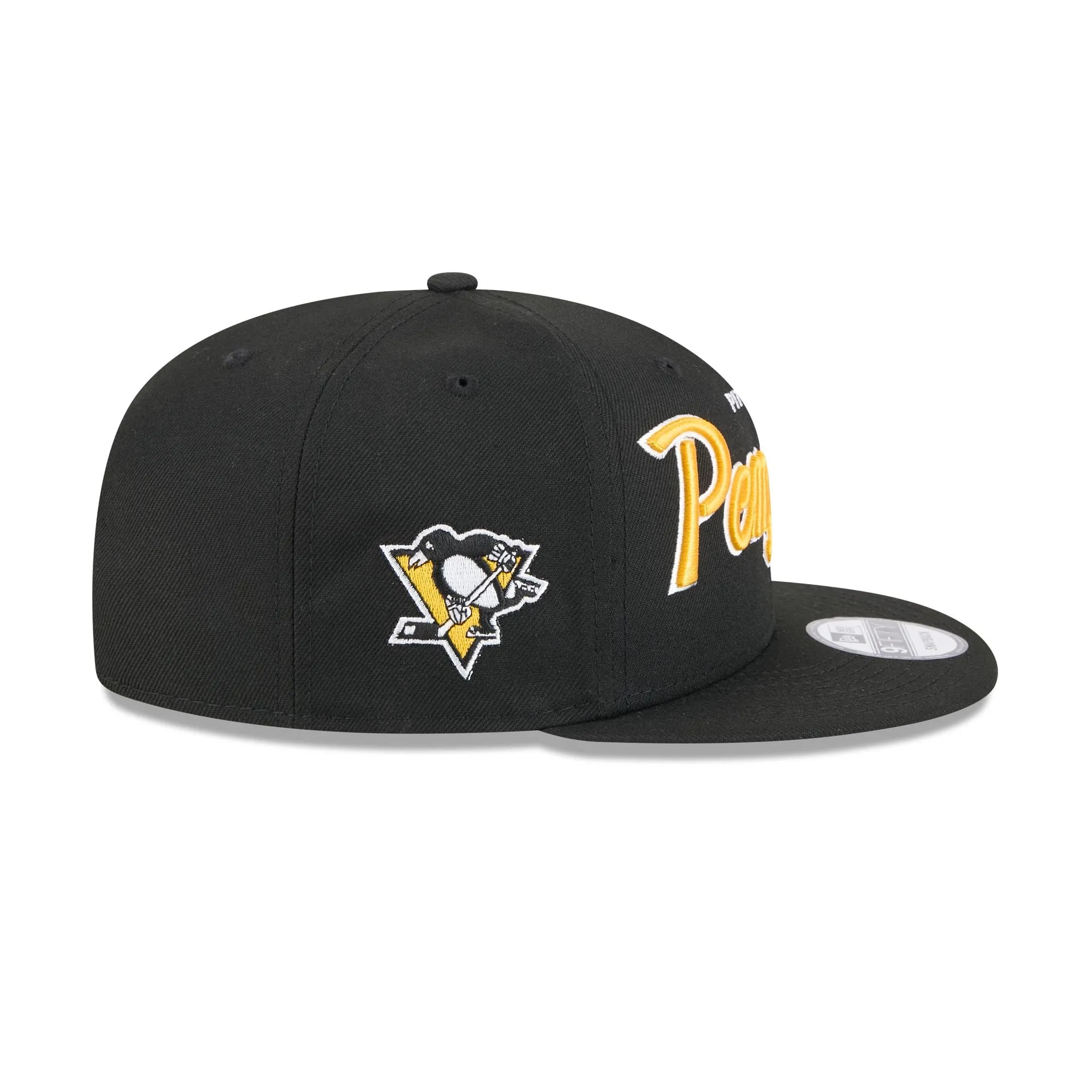 Pittsburgh Penguins Script 9FIFTY Snapback Hat sold by New Era product image thumbnail 4