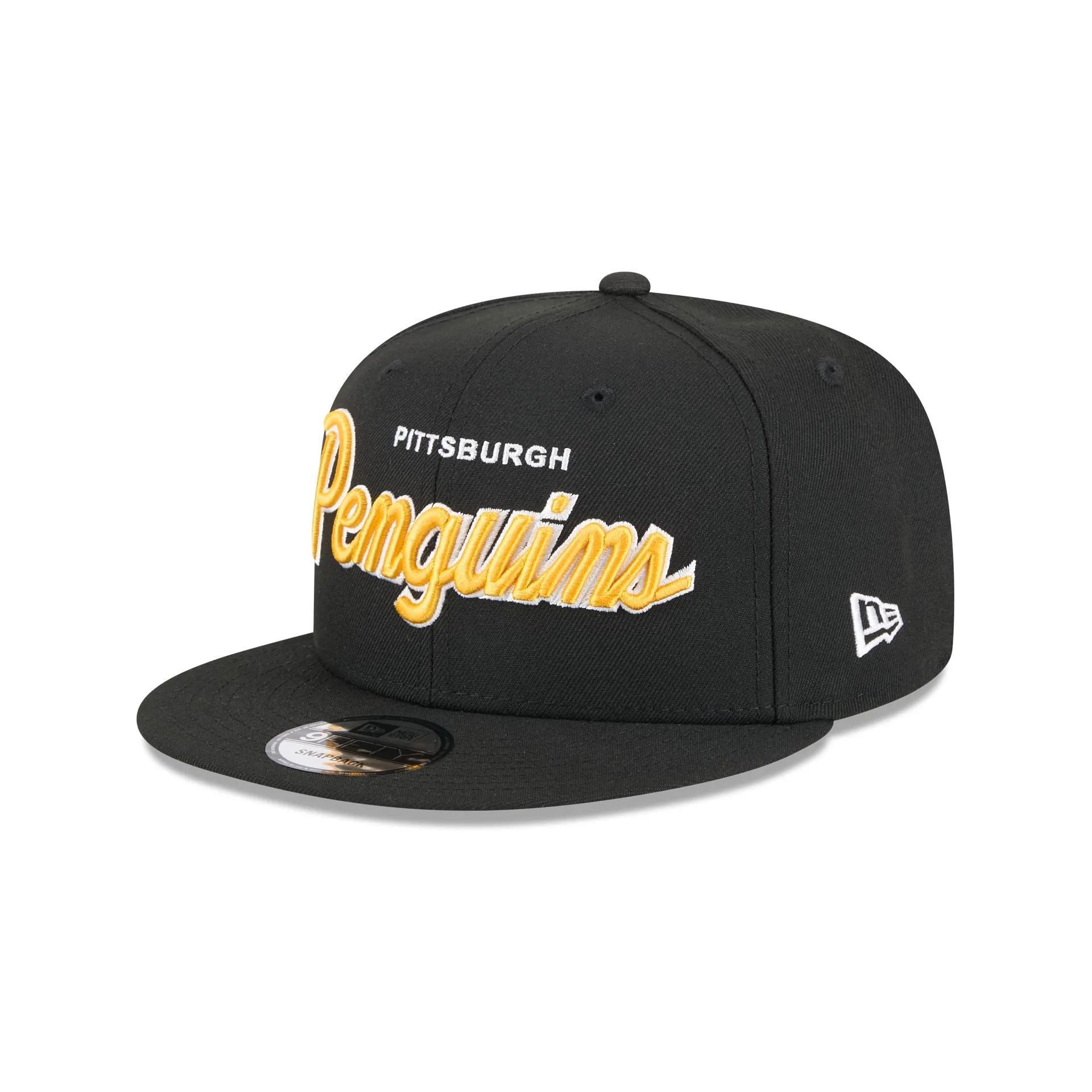 Pittsburgh Penguins Script 9FIFTY Snapback Hat sold by New Era product image thumbnail 3