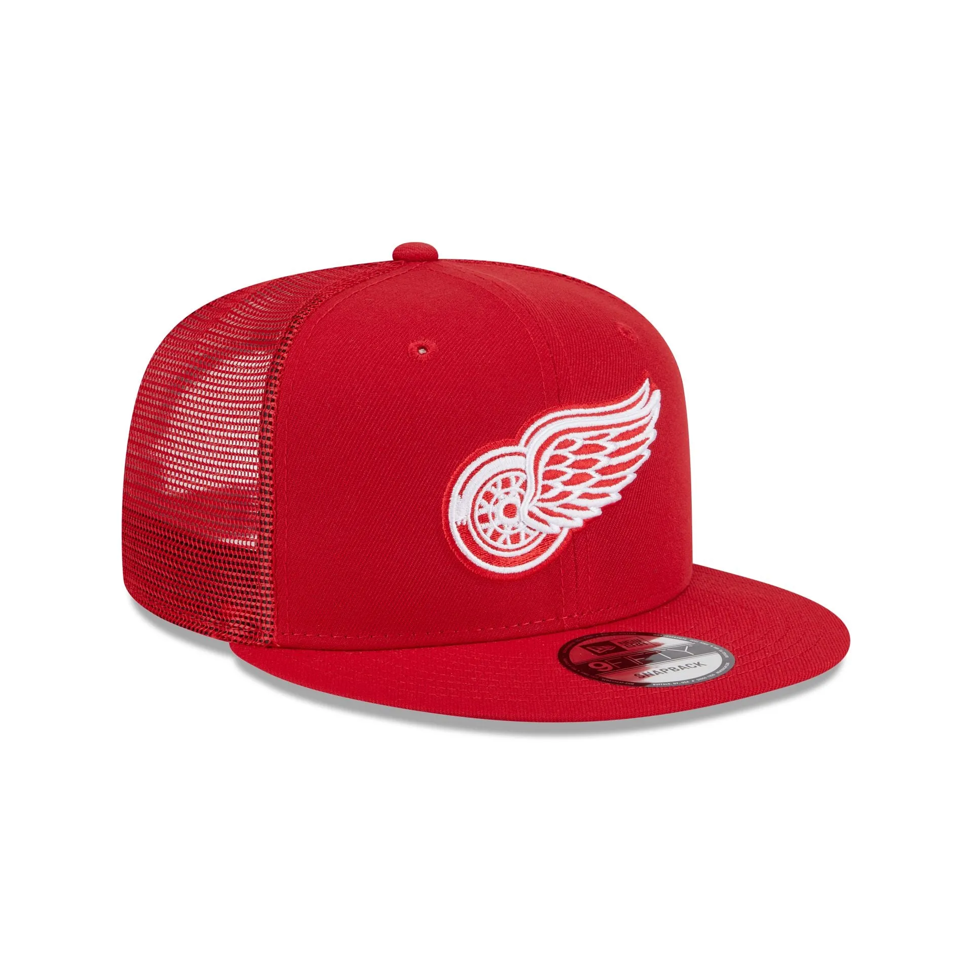 Detroit Red Wings Team Tag 9FIFTY Trucker Hat sold by New Era product image thumbnail 3