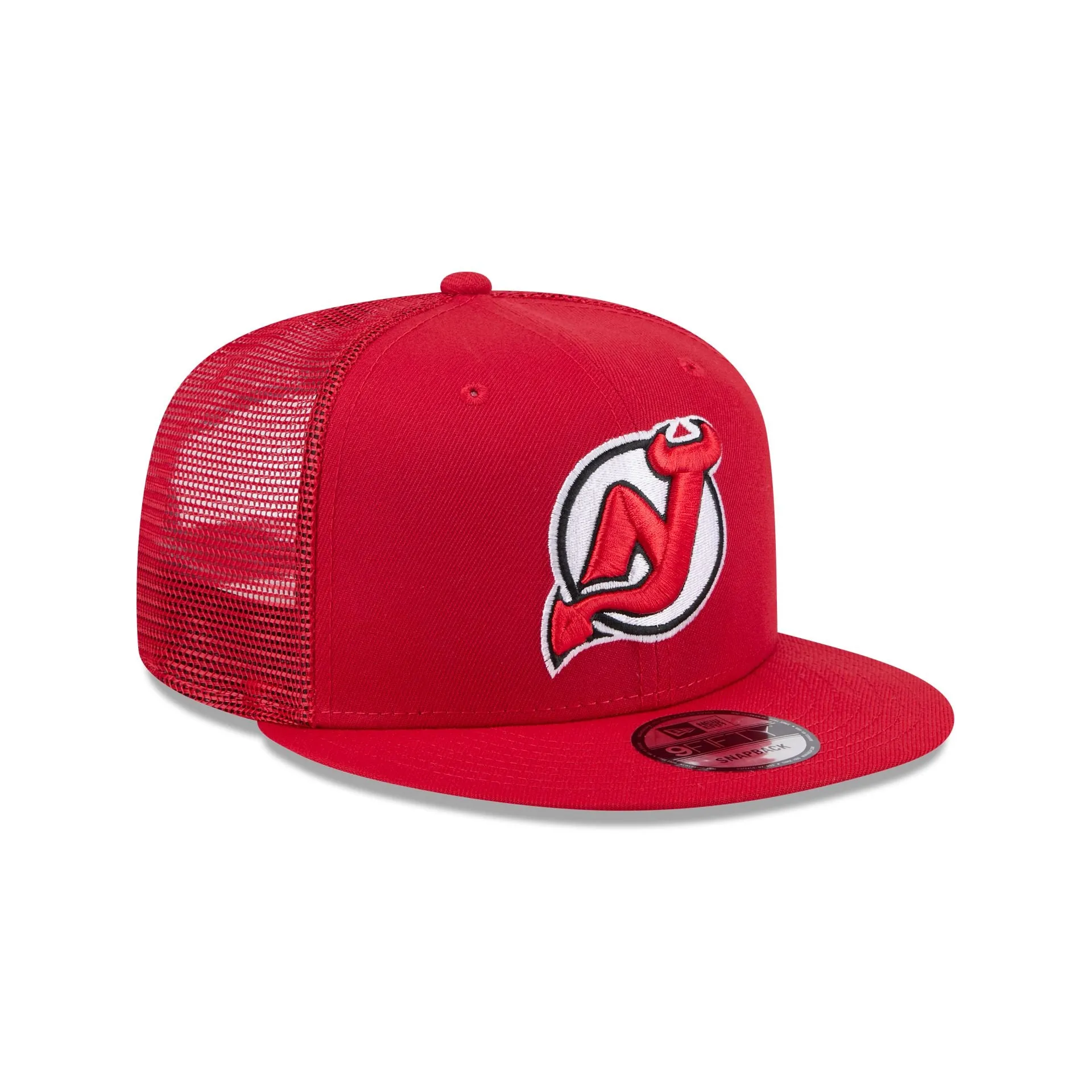 New Jersey Devils Team Tag 9FIFTY Trucker Hat sold by New Era product image thumbnail 3