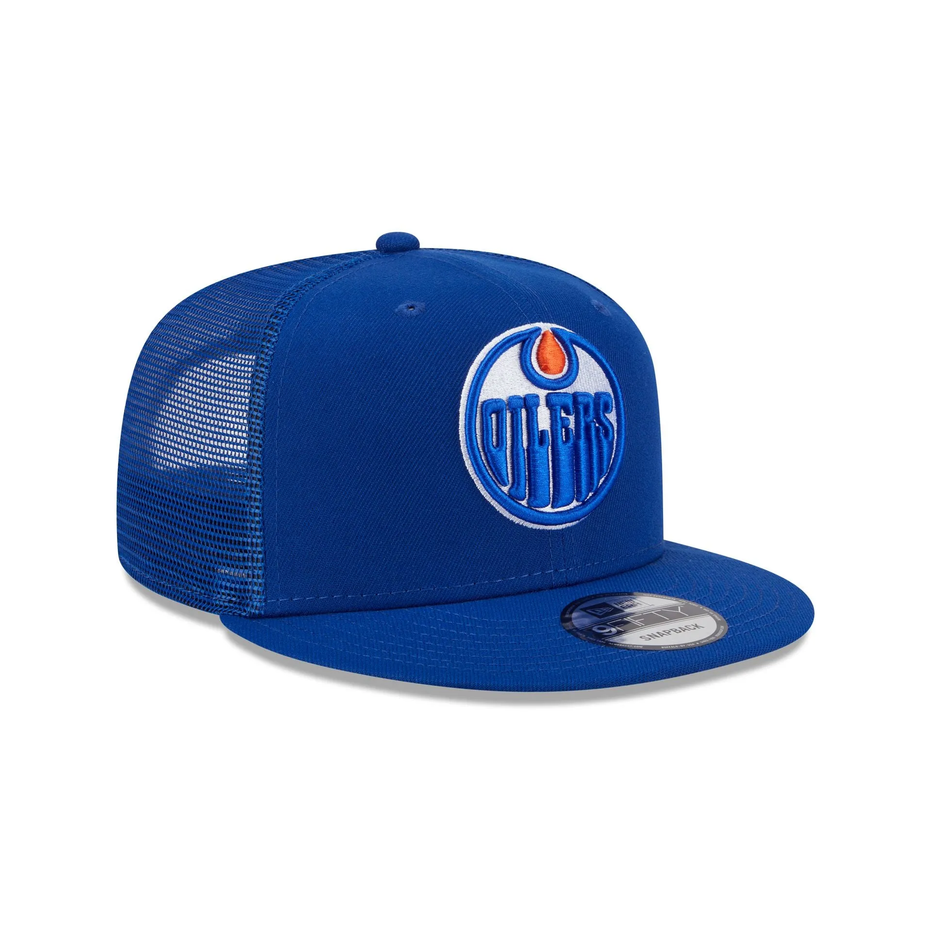 Edmonton Oilers Team Tag 9FIFTY Trucker Hat sold by New Era product image thumbnail 3