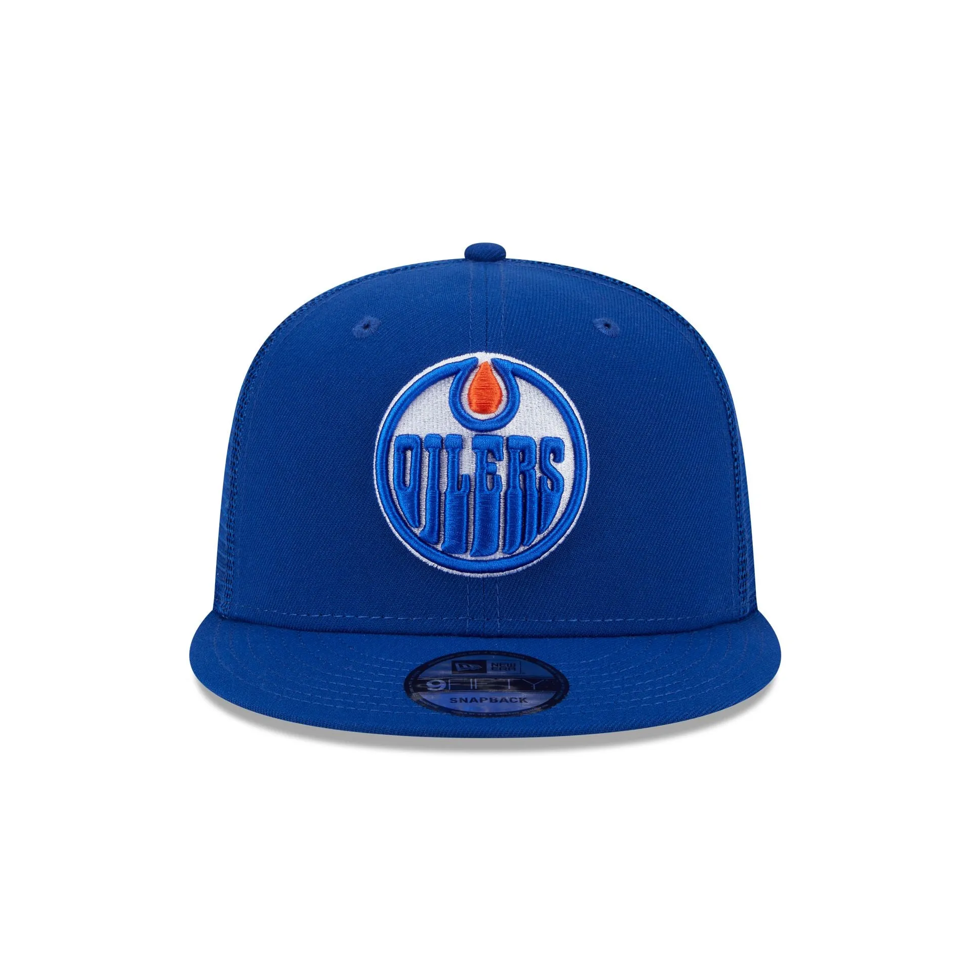Edmonton Oilers Team Tag 9FIFTY Trucker Hat sold by New Era product image thumbnail 2