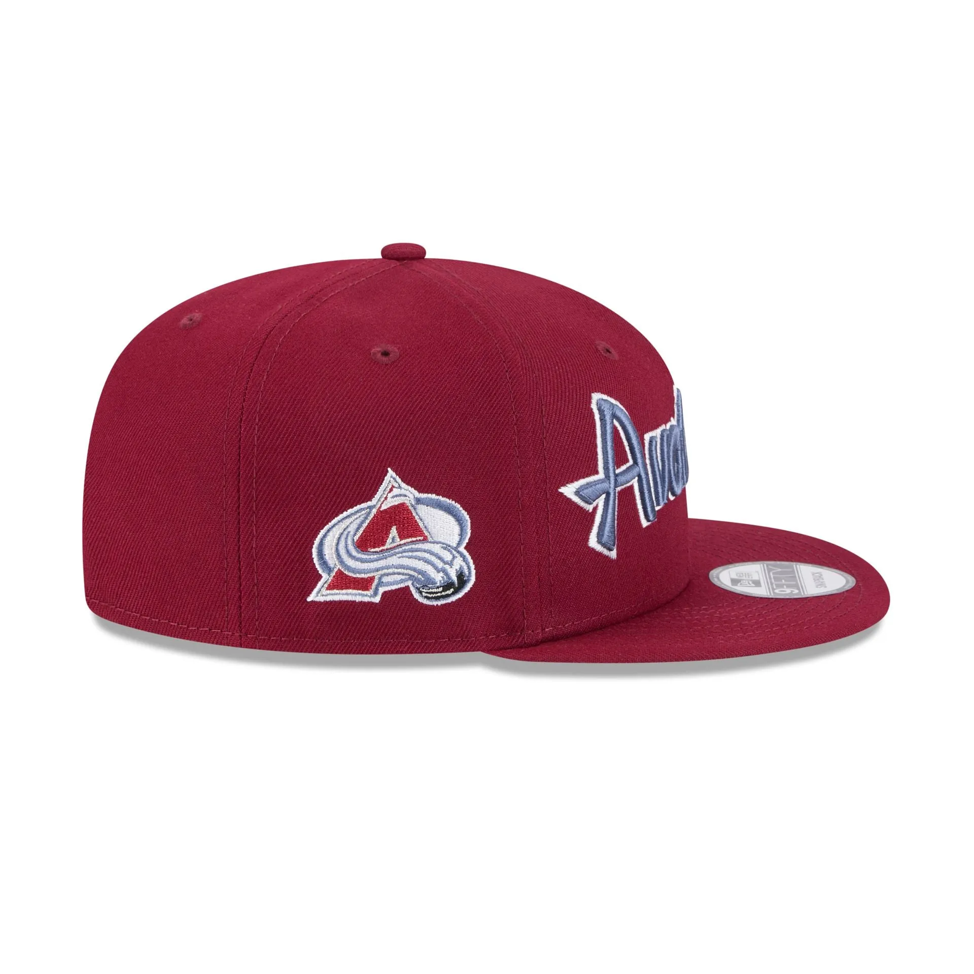 Colorado Avalanche Script 9FIFTY Snapback Hat sold by New Era product image thumbnail 4