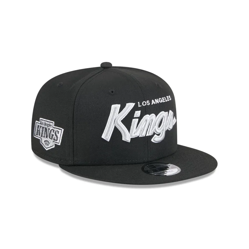 Los Angeles Kings Script 9FIFTY Snapback Hat sold by New Era