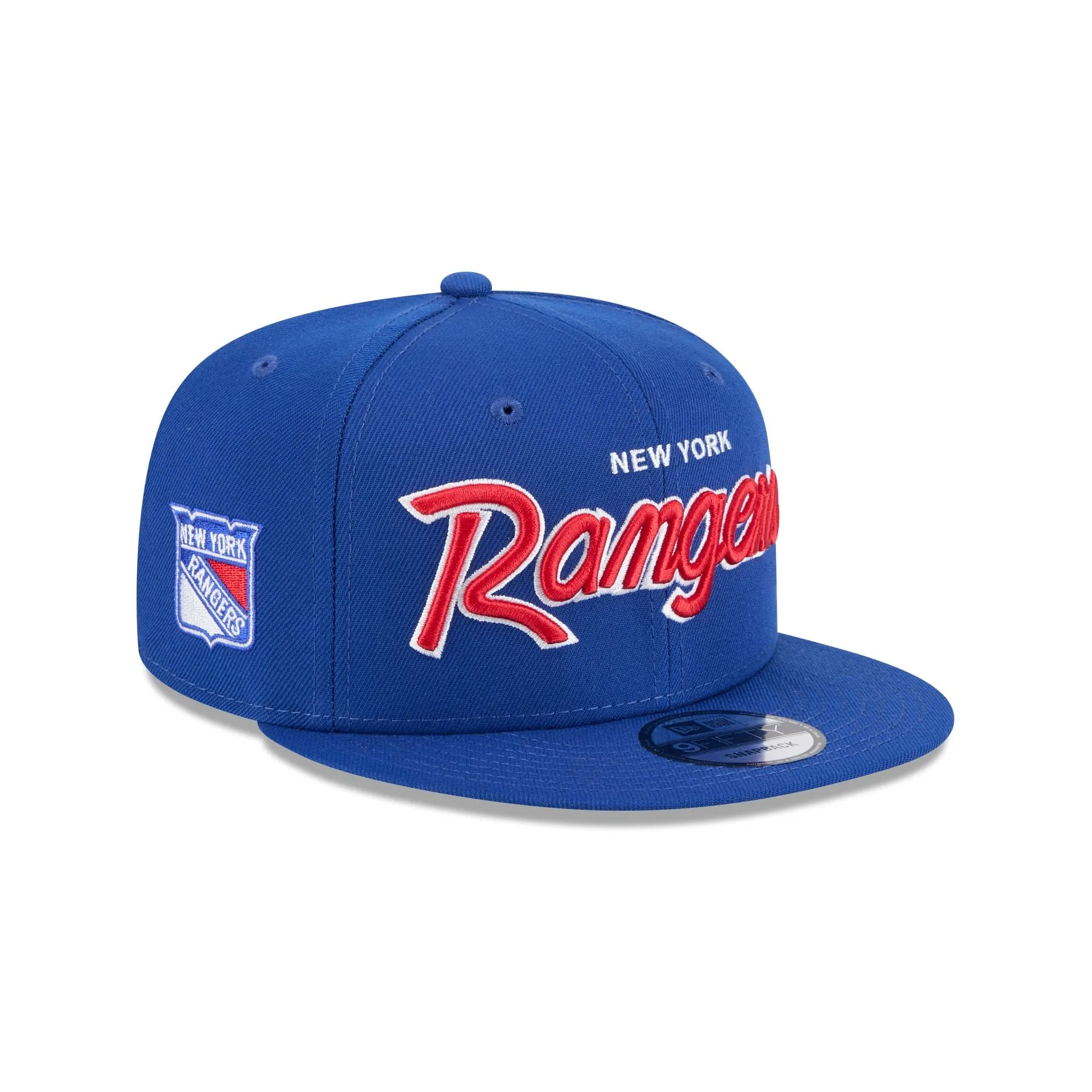 New York Rangers Script 9FIFTY Snapback Hat sold by New Era