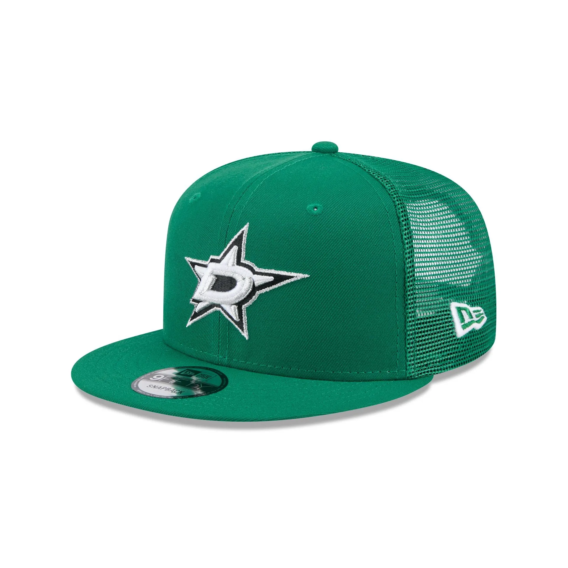 Dallas Stars Team Tag 9FIFTY Trucker Hat sold by New Era