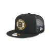 Boston Bruins Team Tag 9FIFTY Trucker Hat sold by New Era