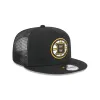 Boston Bruins Team Tag 9FIFTY Trucker Hat sold by New Era
