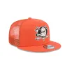 Anaheim Ducks Team Tag 9FIFTY Trucker Hat sold by New Era