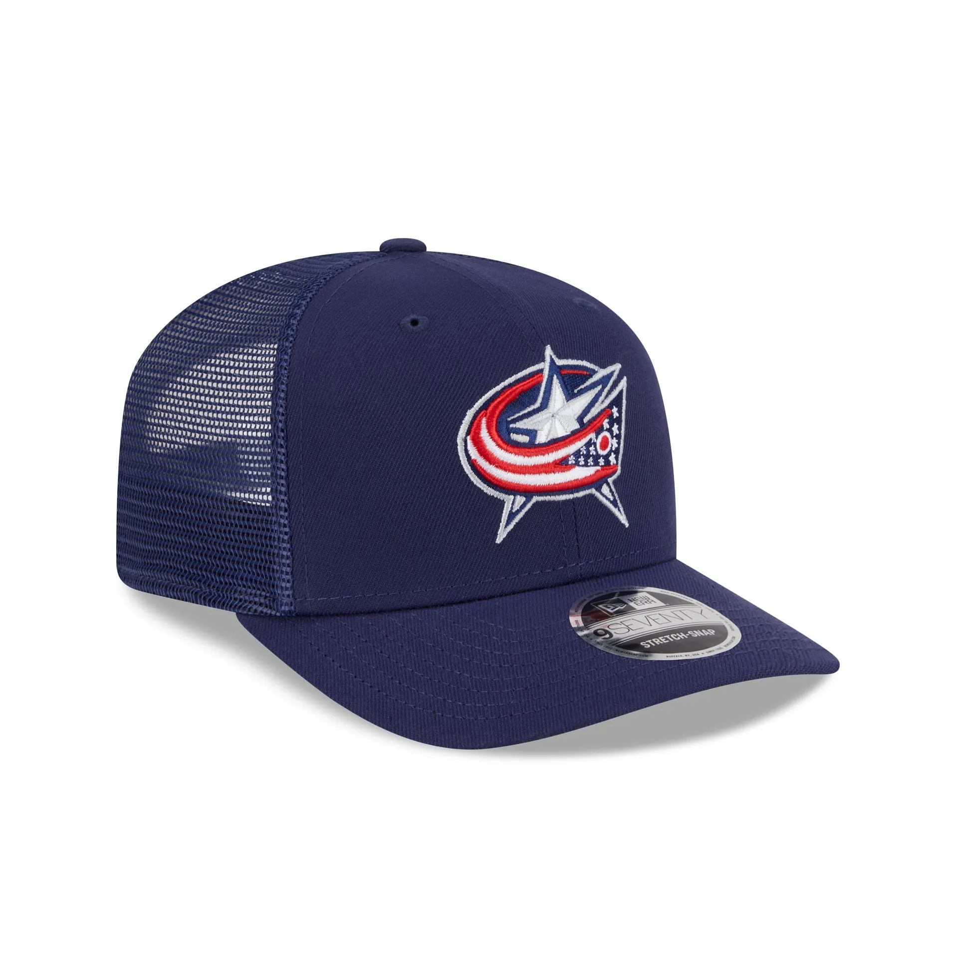 Columbus Blue Jackets Simple 9SEVENTY Trucker Hat sold by New Era product image thumbnail 3