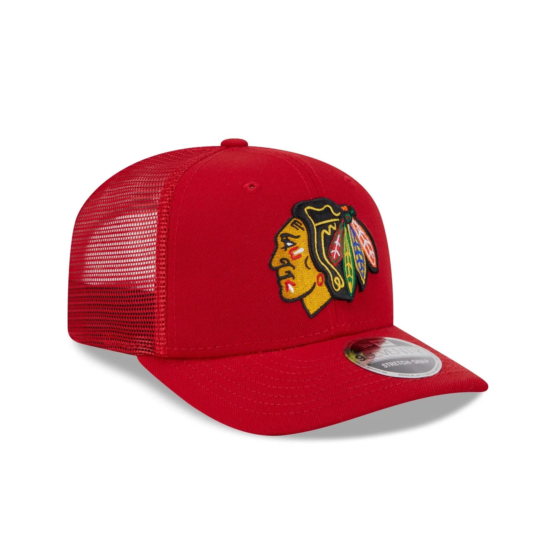Chicago Blackhawks Simple 9SEVENTY Trucker Hat sold by New Era product image thumbnail 3