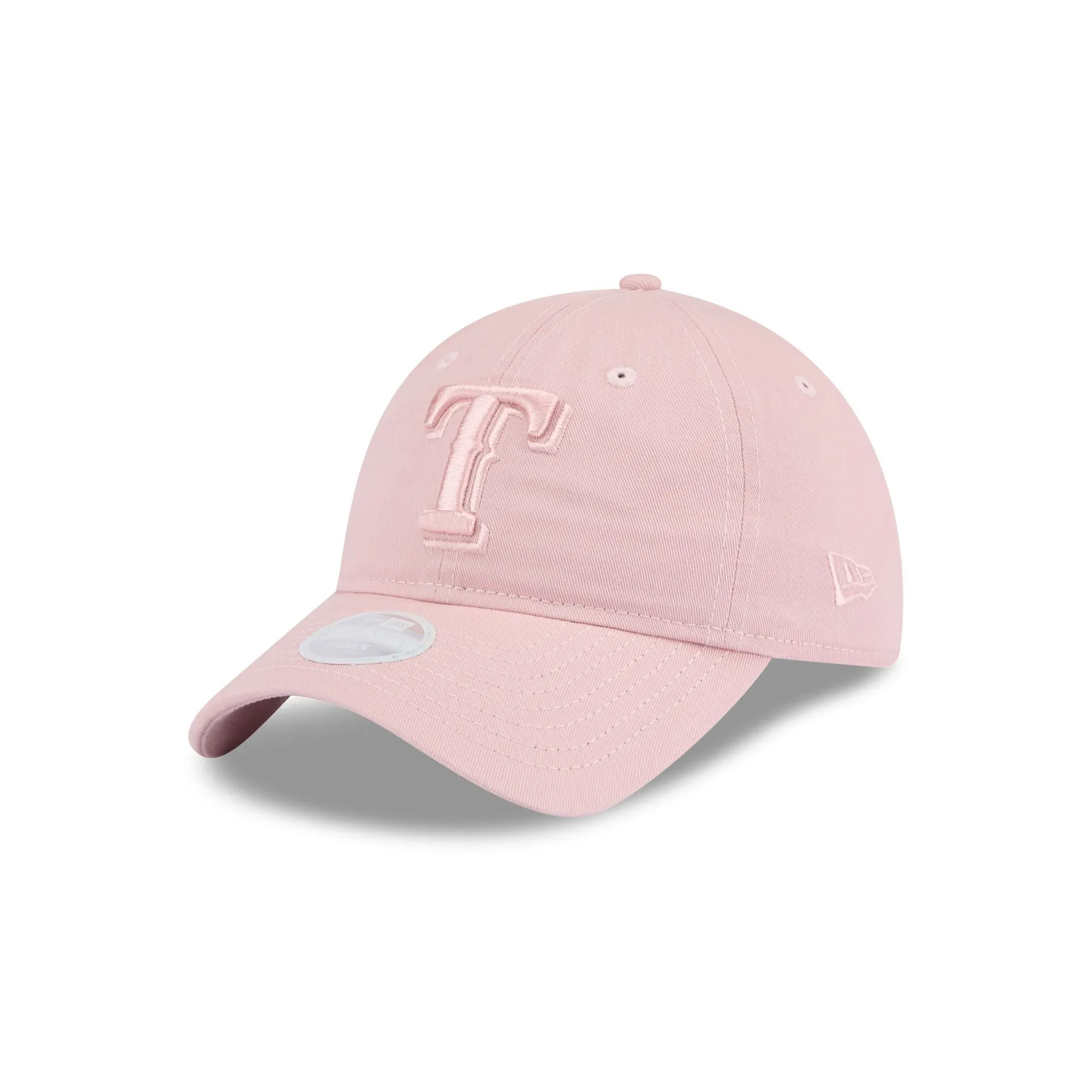 Texas Rangers Women's Pink 9TWENTY Adjustable Hat sold by New Era