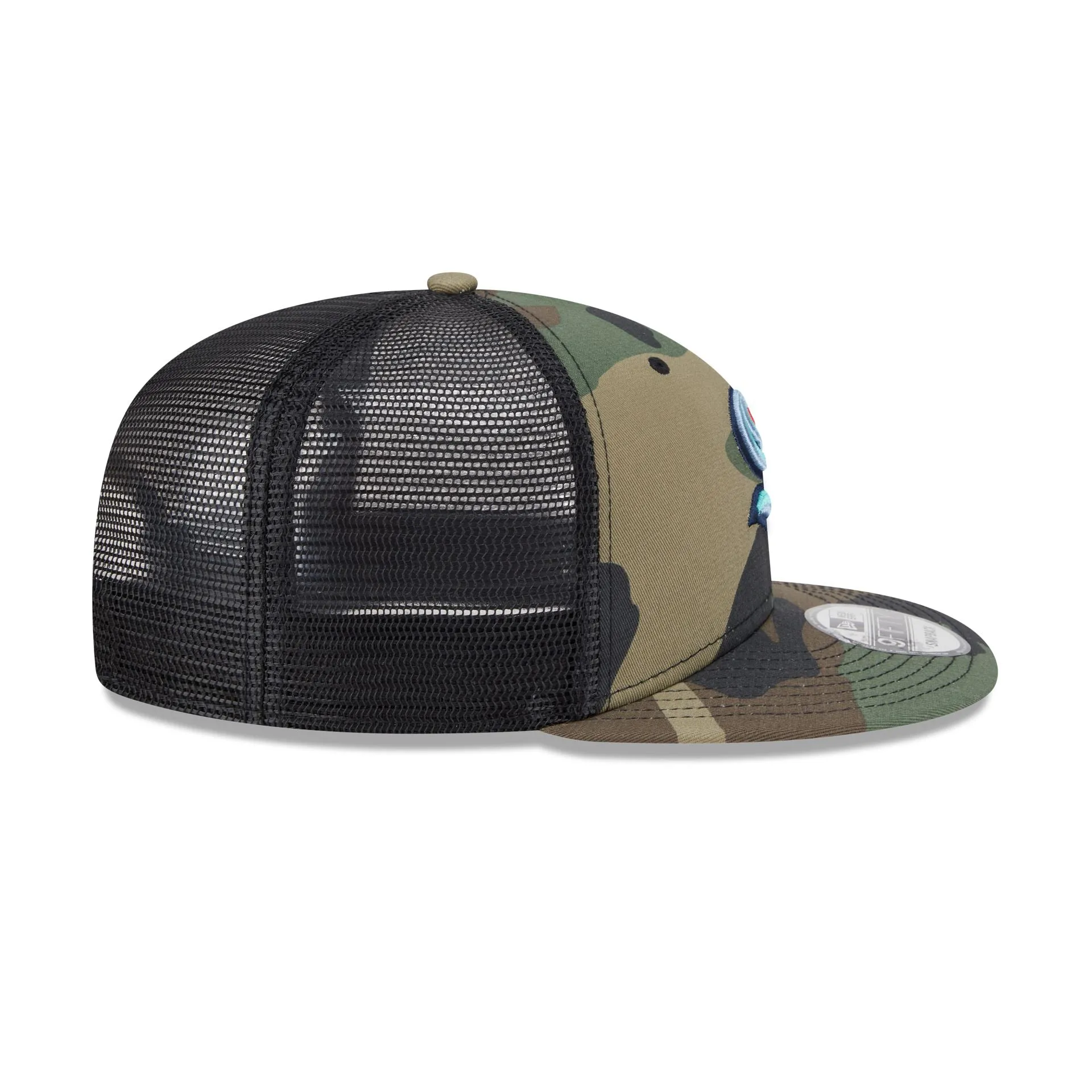 Seattle Kraken Camo 9FIFTY Trucker Hat sold by New Era product image thumbnail 5