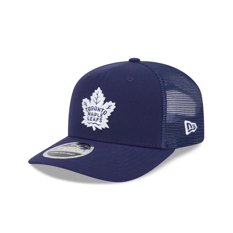Toronto Maple Leafs Simple 9SEVENTY Trucker Hat sold by New Era
