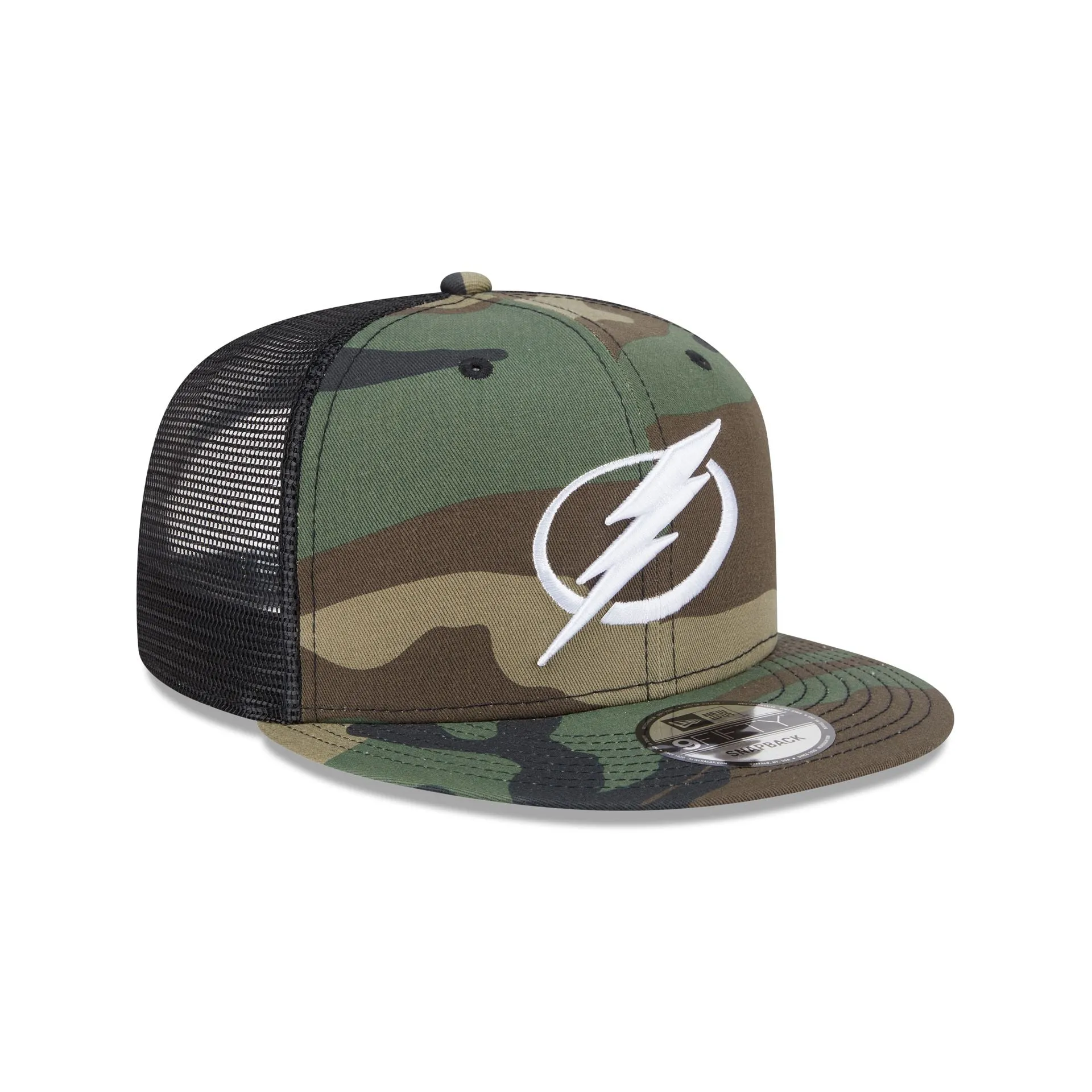 Tampa Bay Lightning Camo 9FIFTY Trucker Hat sold by New Era product image thumbnail 3