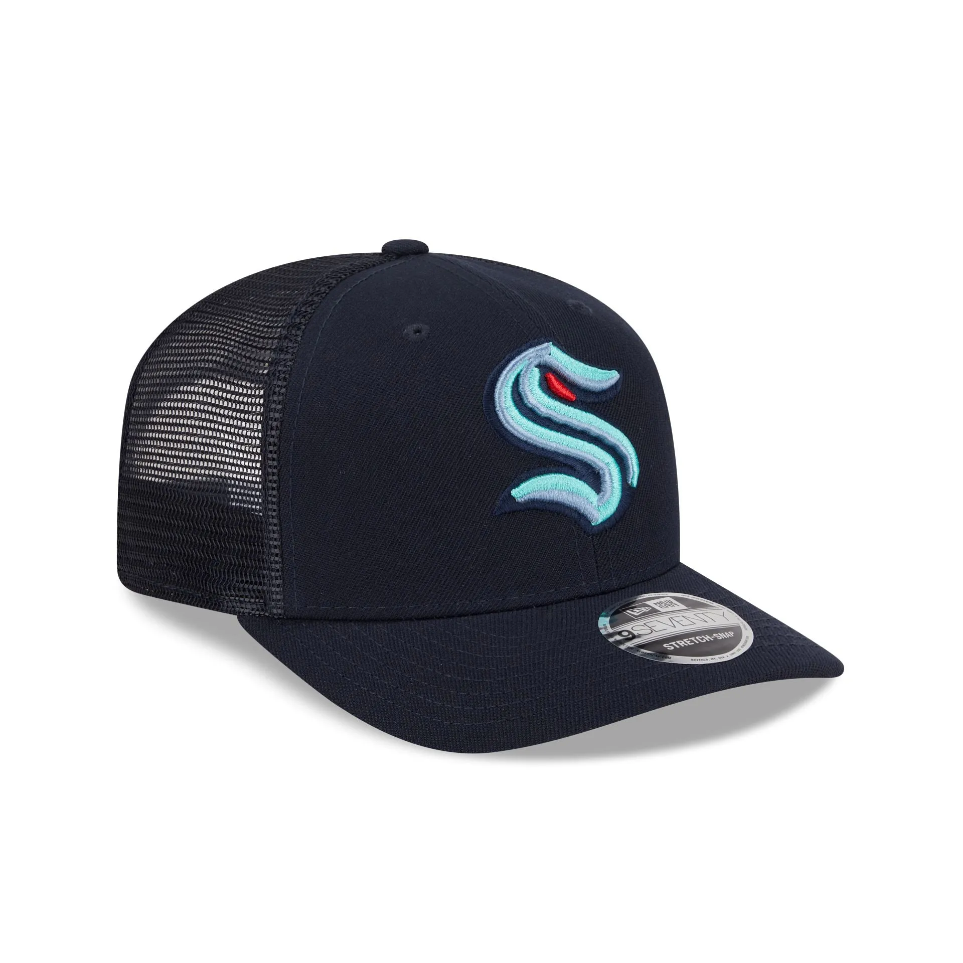 Seattle Kraken Simple 9SEVENTY Trucker Hat sold by New Era product image thumbnail 3
