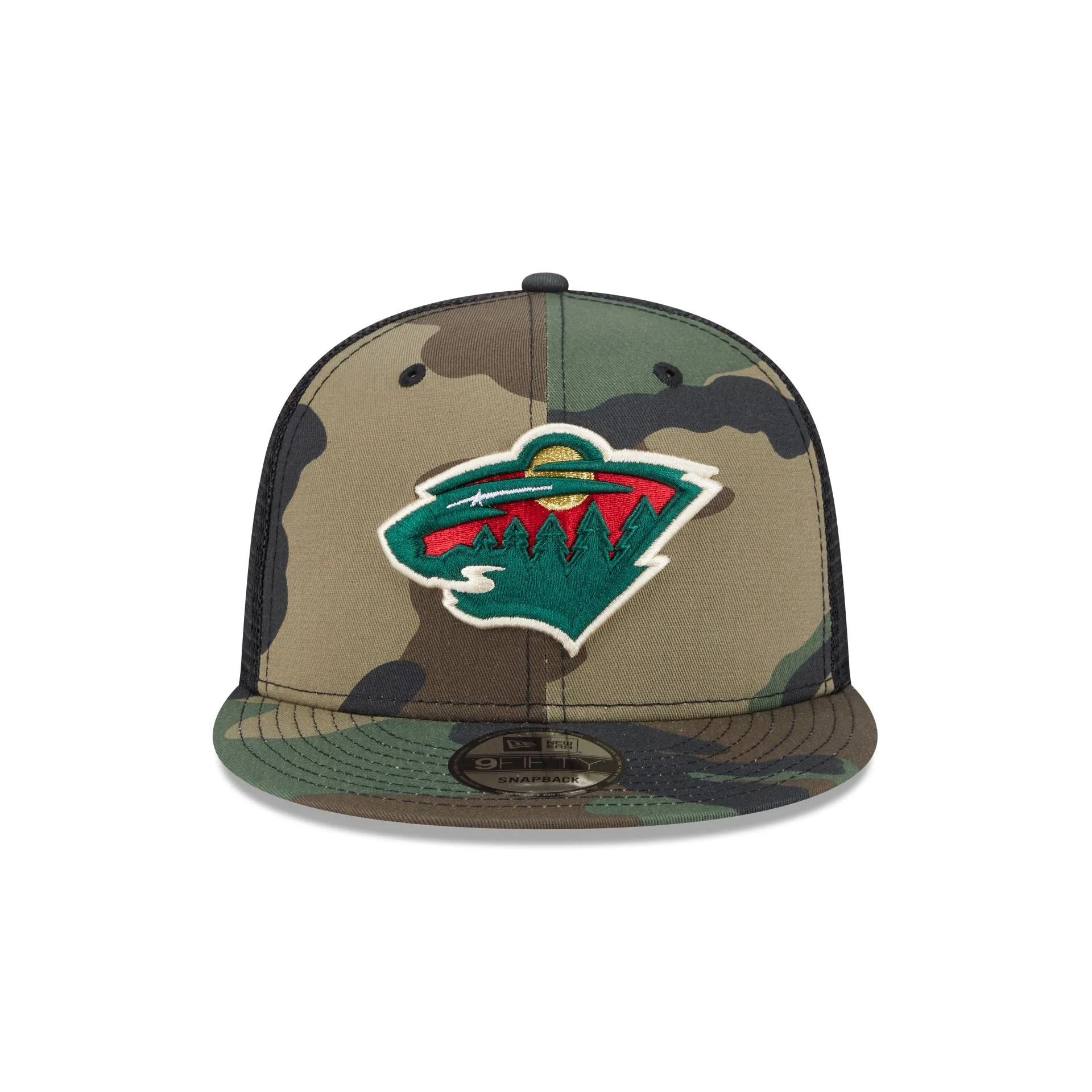 Minnesota Wild Camo 9FIFTY Trucker Hat sold by New Era product image thumbnail 2