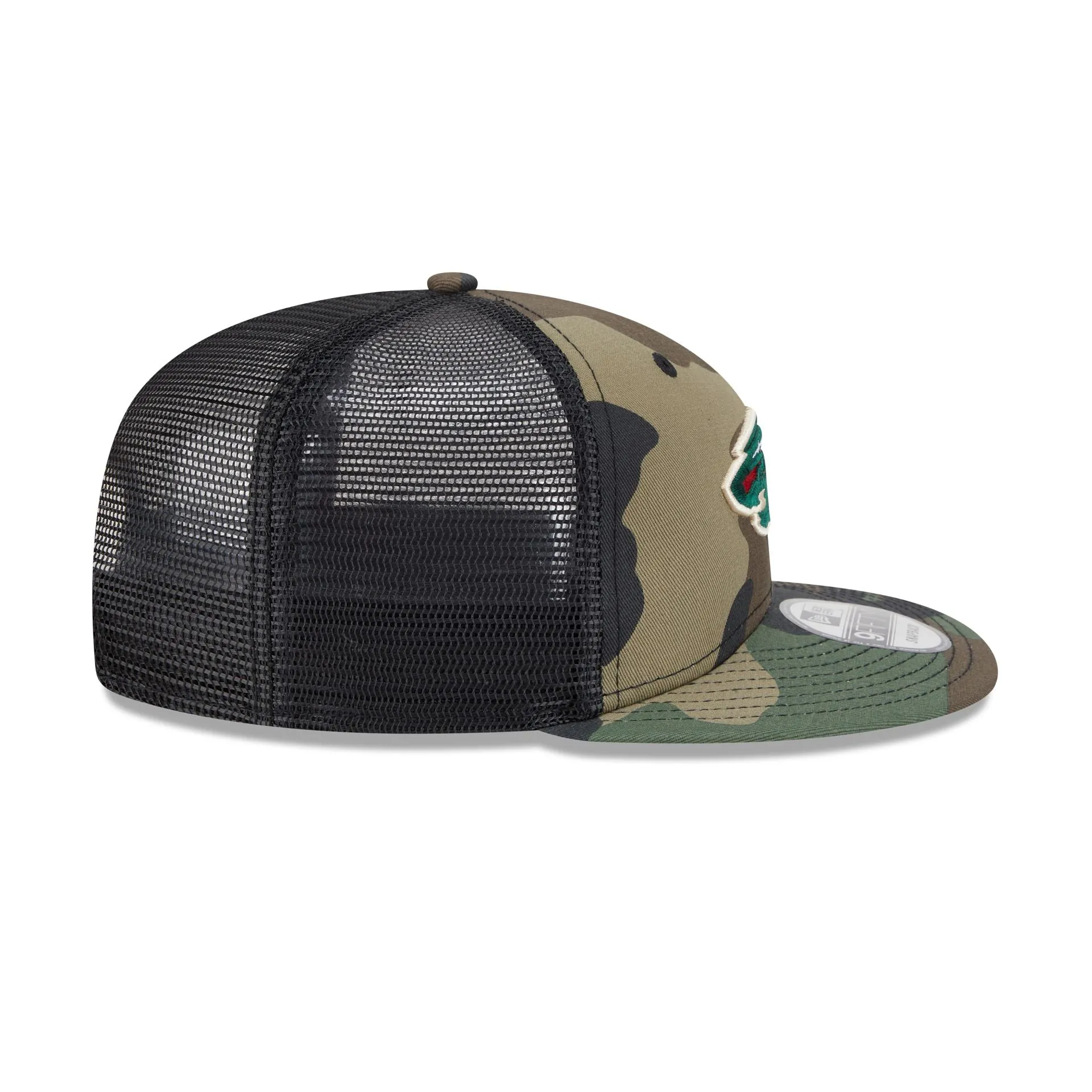 Minnesota Wild Camo 9FIFTY Trucker Hat sold by New Era product image thumbnail 5