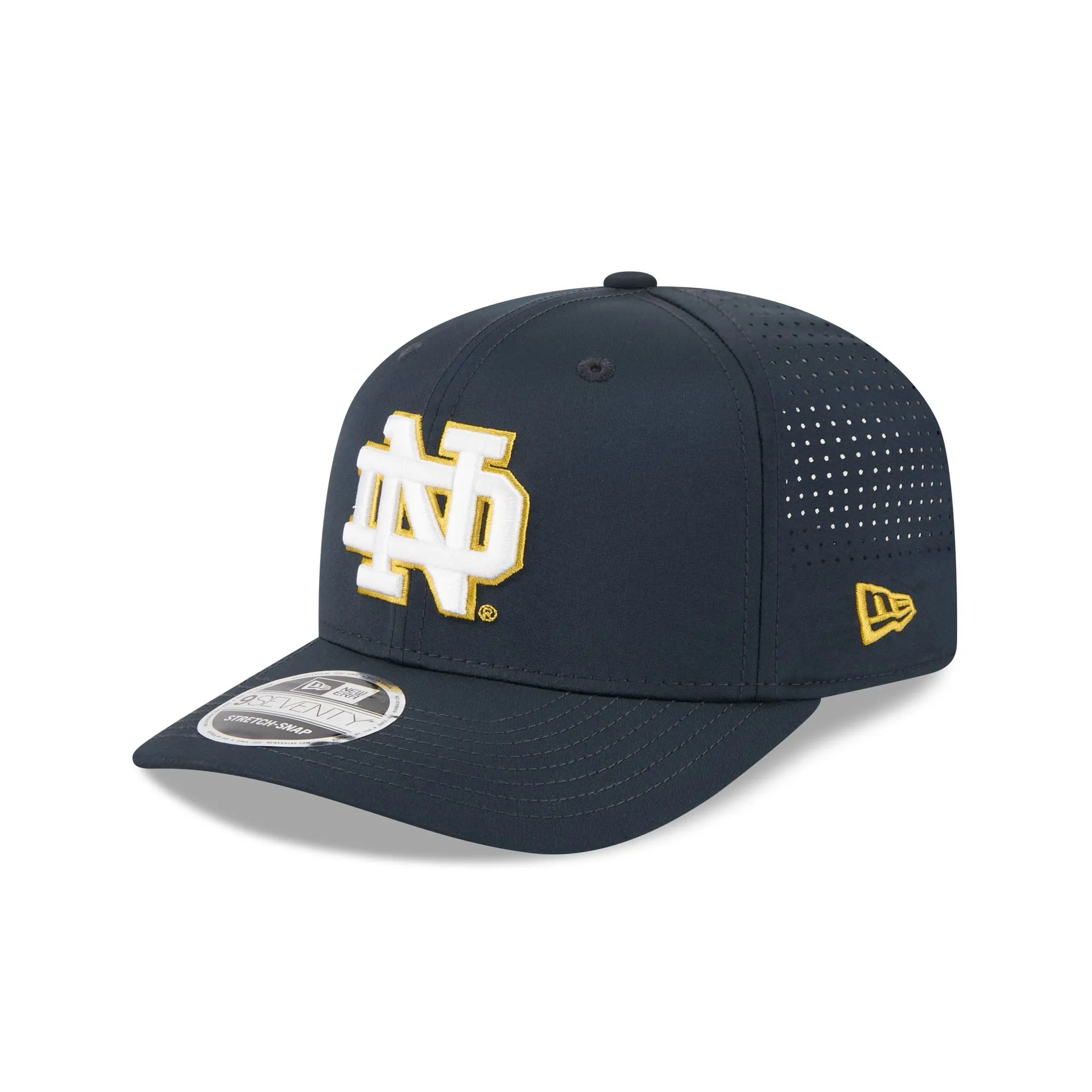 Notre Dame Fighting Irish Perform 9SEVENTY Stretch-Snap Hat sold by New Era