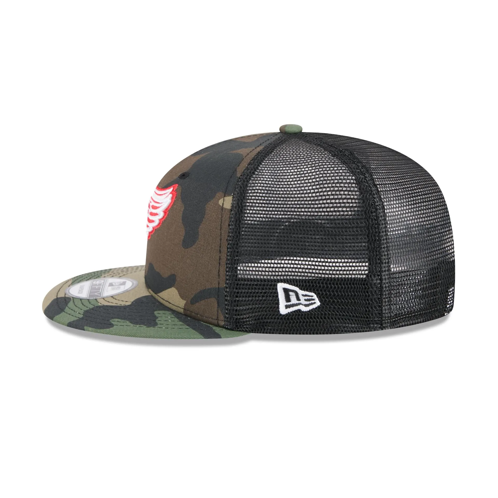 Detroit Red Wings Camo 9FIFTY Trucker Hat sold by New Era product image thumbnail 4