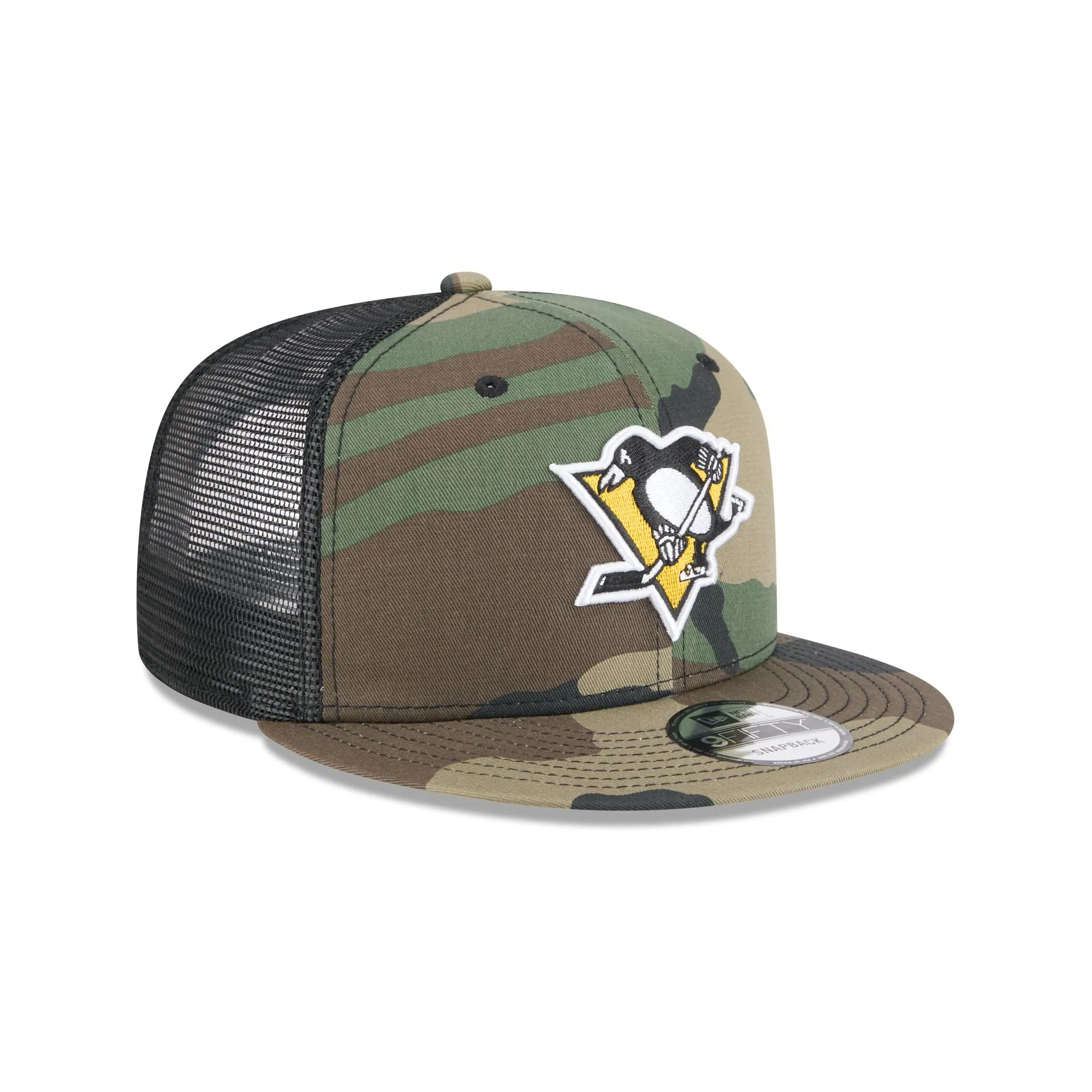 Pittsburgh Penguins Camo 9FIFTY Trucker Hat sold by New Era product image thumbnail 3